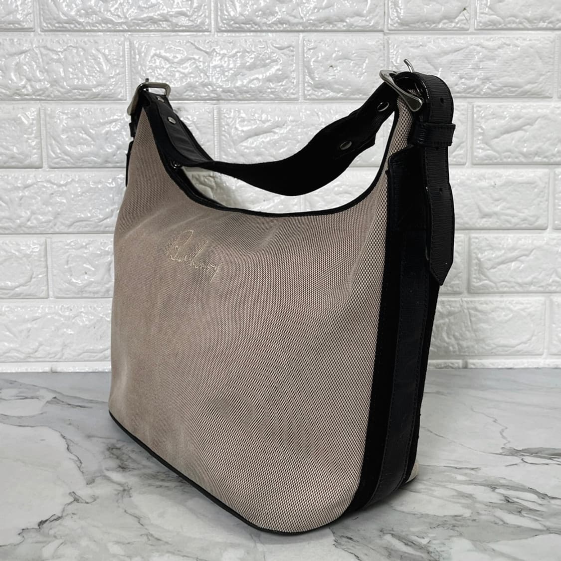 Burberry 페브릭 레더 여성 숄더백 상품이미지2