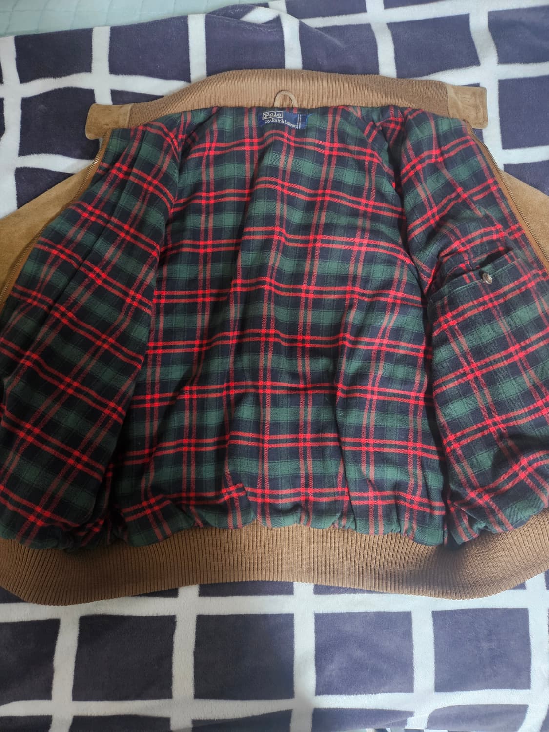 폴로 랄프로렌 스웨이드 자켓 상품이미지4