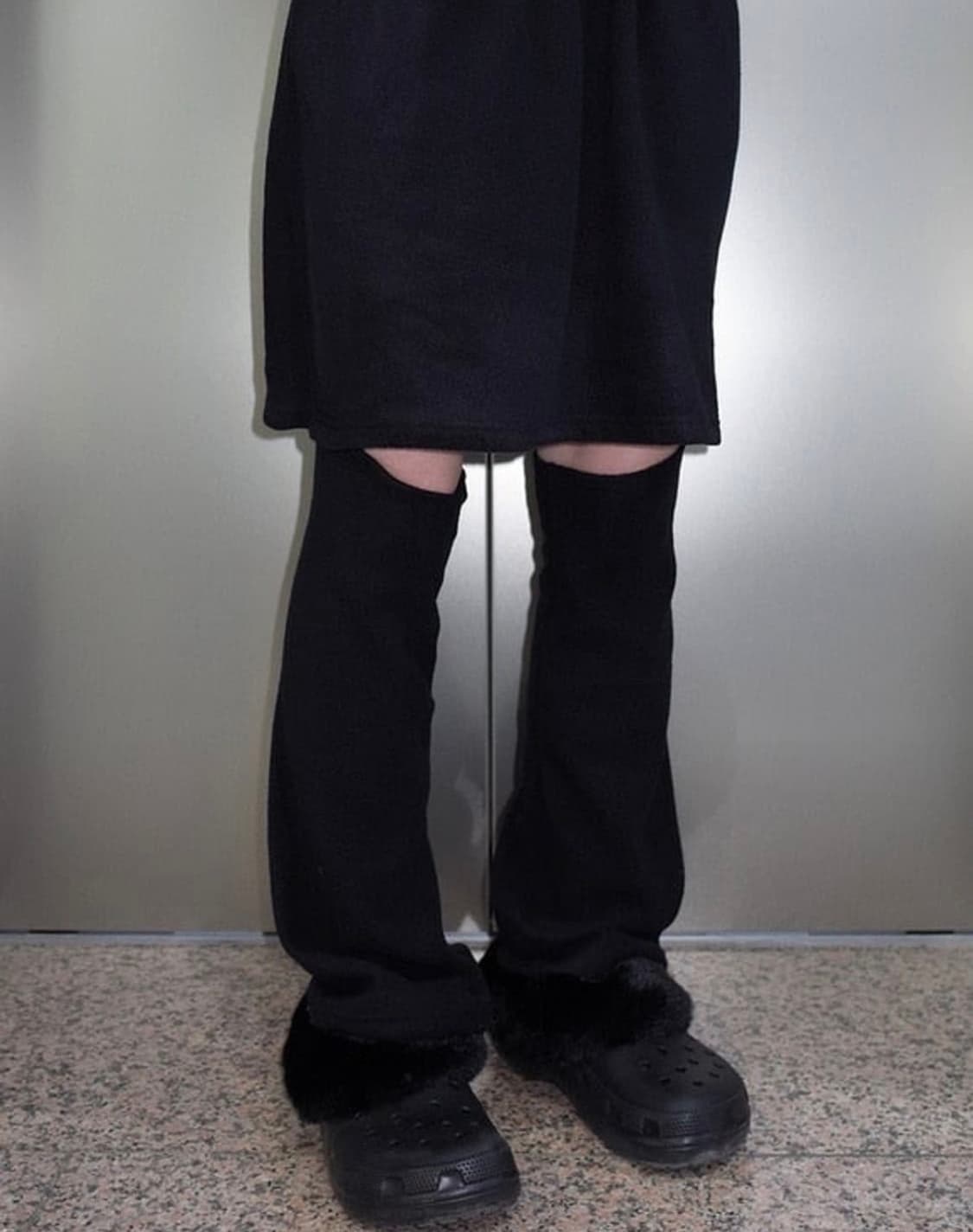 지초이 플리스 스커트  상품이미지1