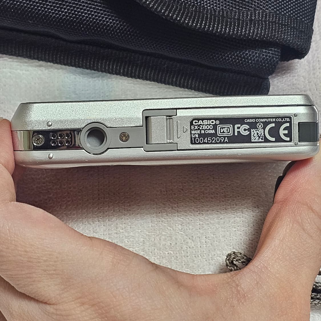 카시오 casio 엑슬림 ex-z800 실버 상품이미지4