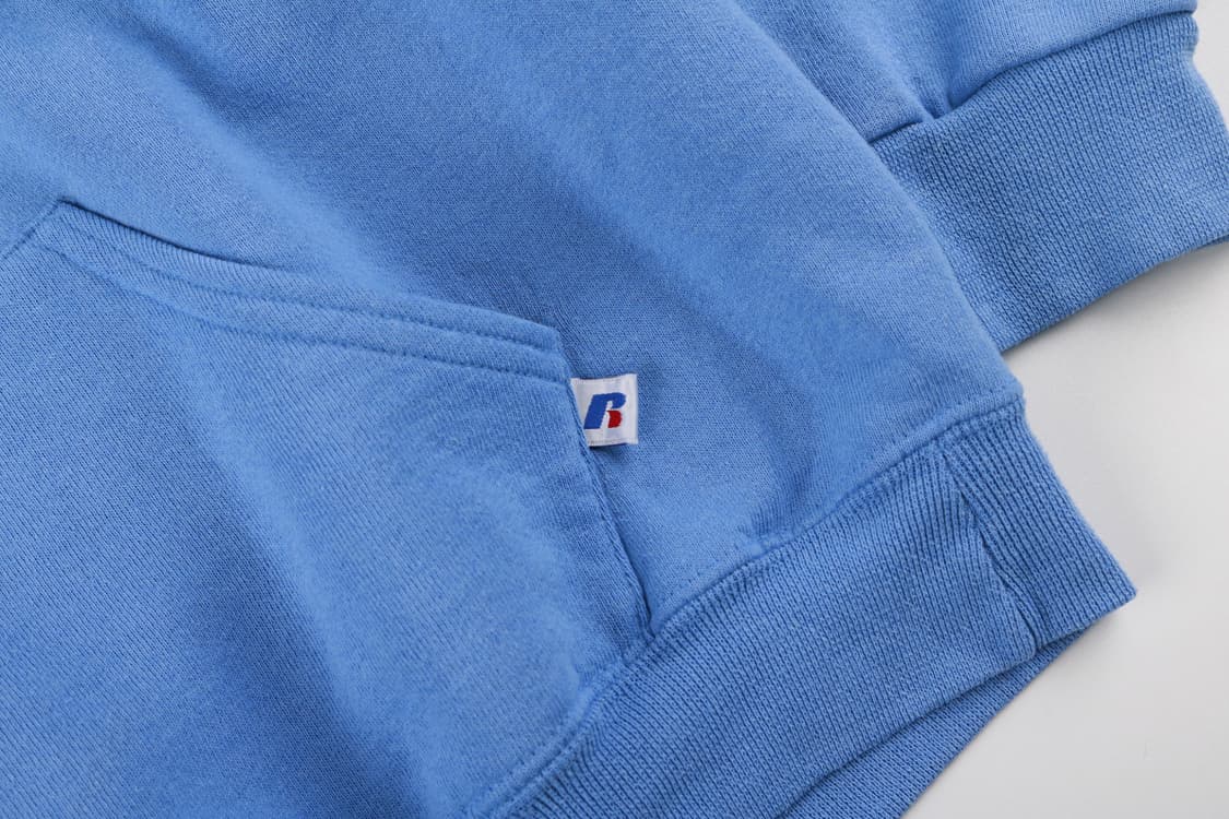 [M] 90's 러셀 애슬레틱 하와이 퍼시픽 대학 후드티 상품이미지2