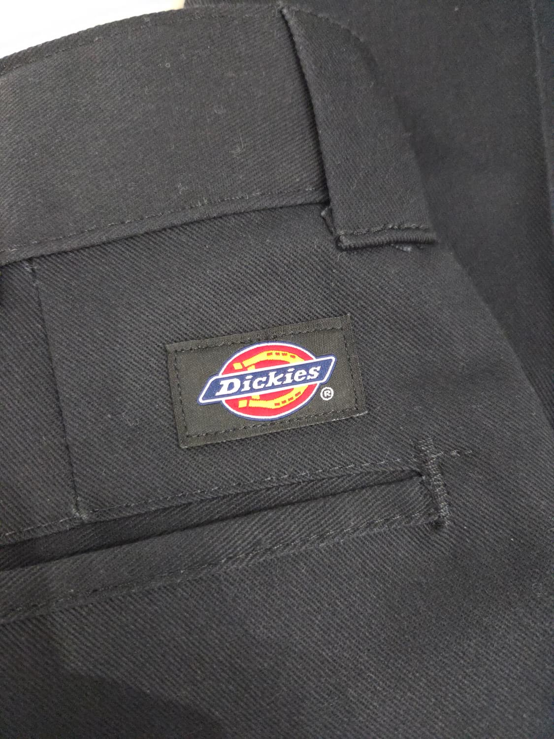 디키즈 873 슬림 스트레이트 워크 팬츠 블랙 상품이미지6