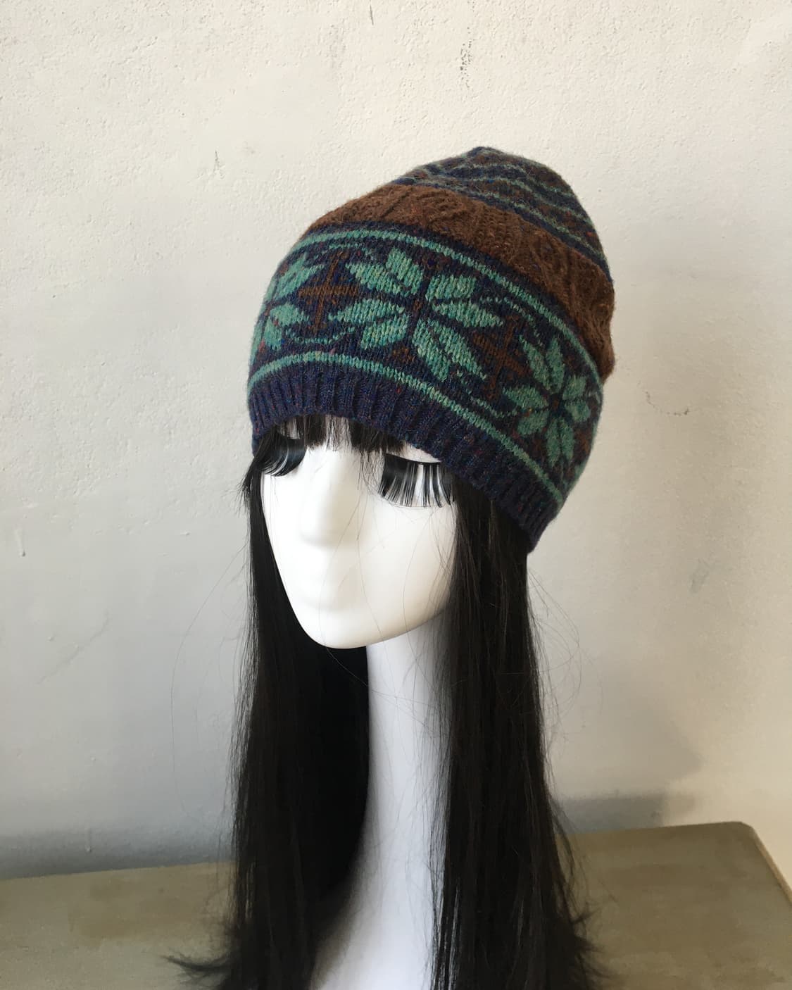  nordic pattern knit beanie 상품이미지2