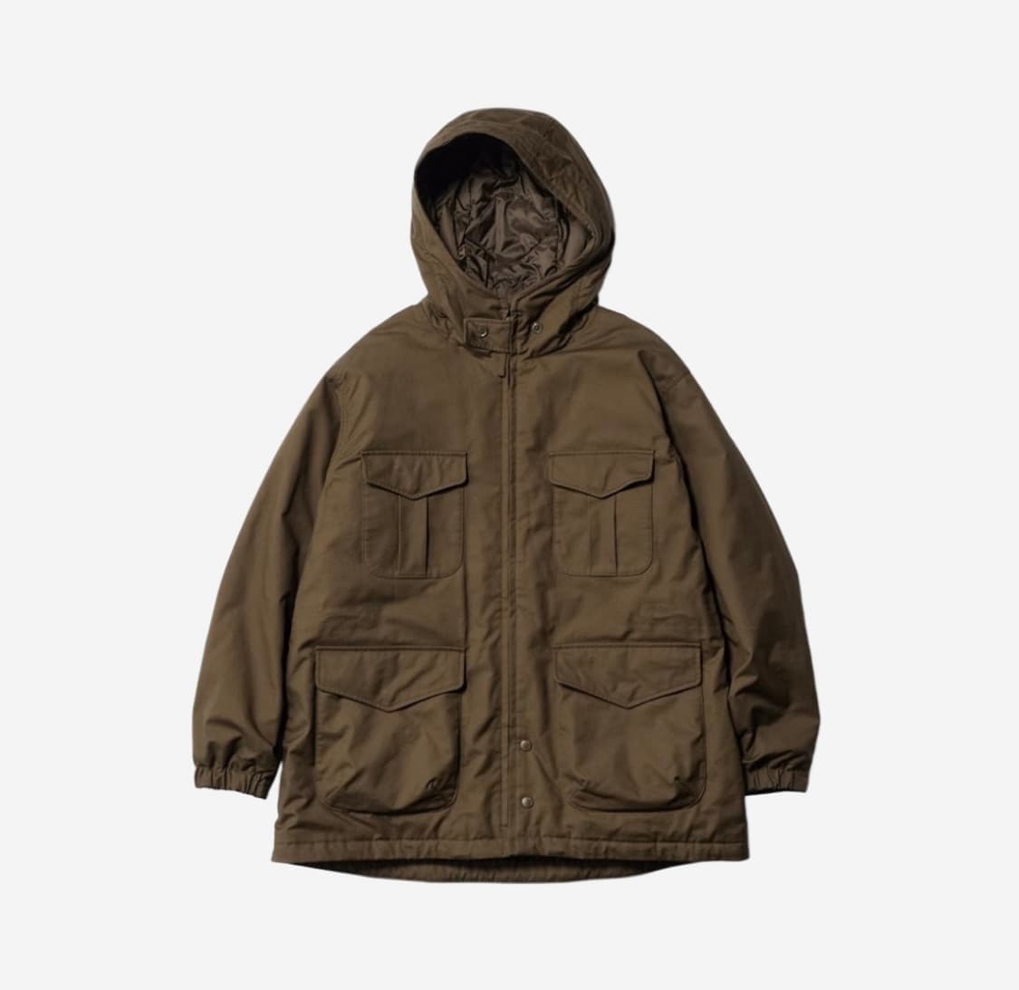 유니클로 x 엔지니어드 가먼츠 퍼프테크 유틸리티 자켓 브라운 상품이미지1