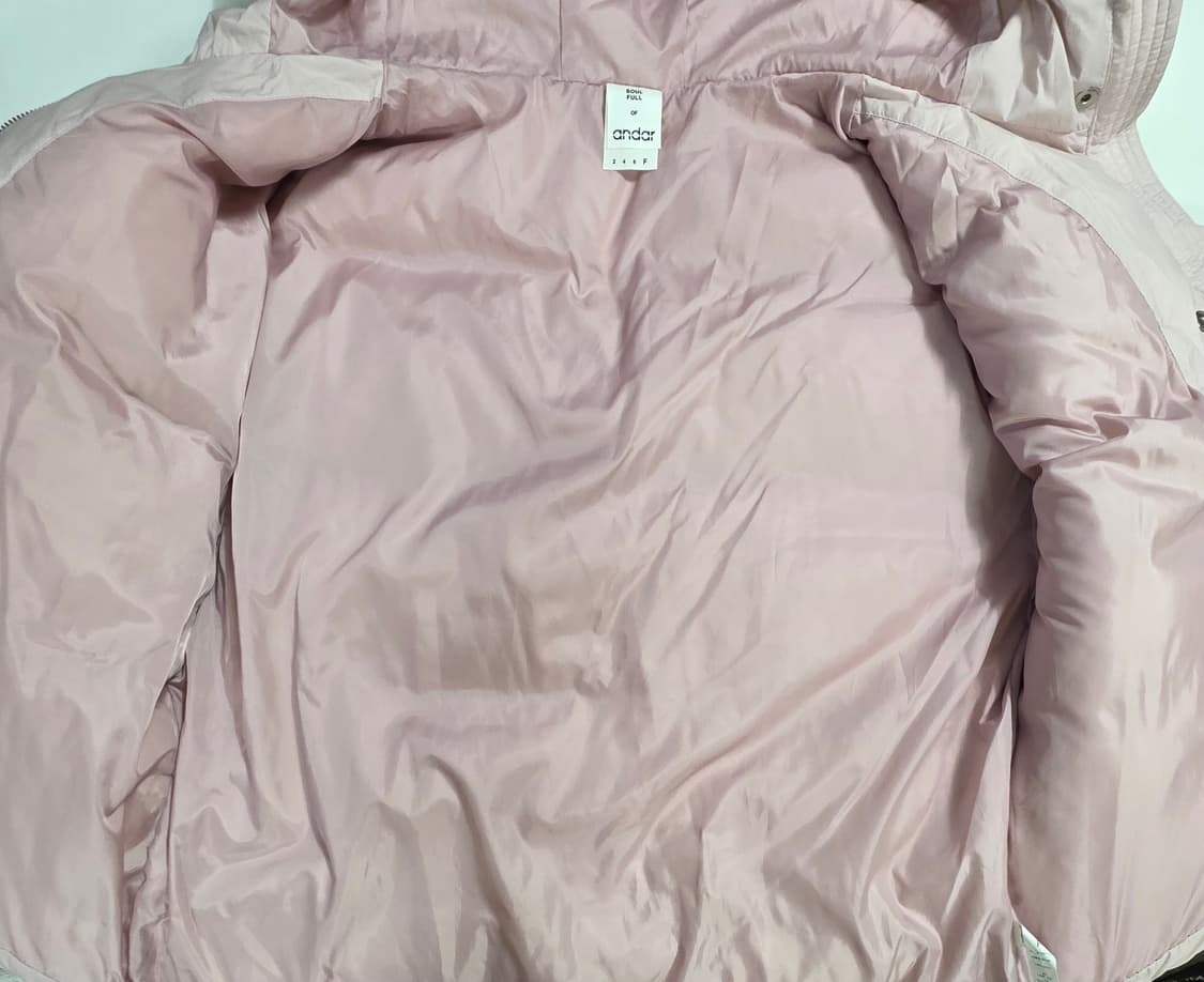 0702 andar 안다르 여성 덕다운 패딩 점퍼 F 프리사이즈 상품이미지6