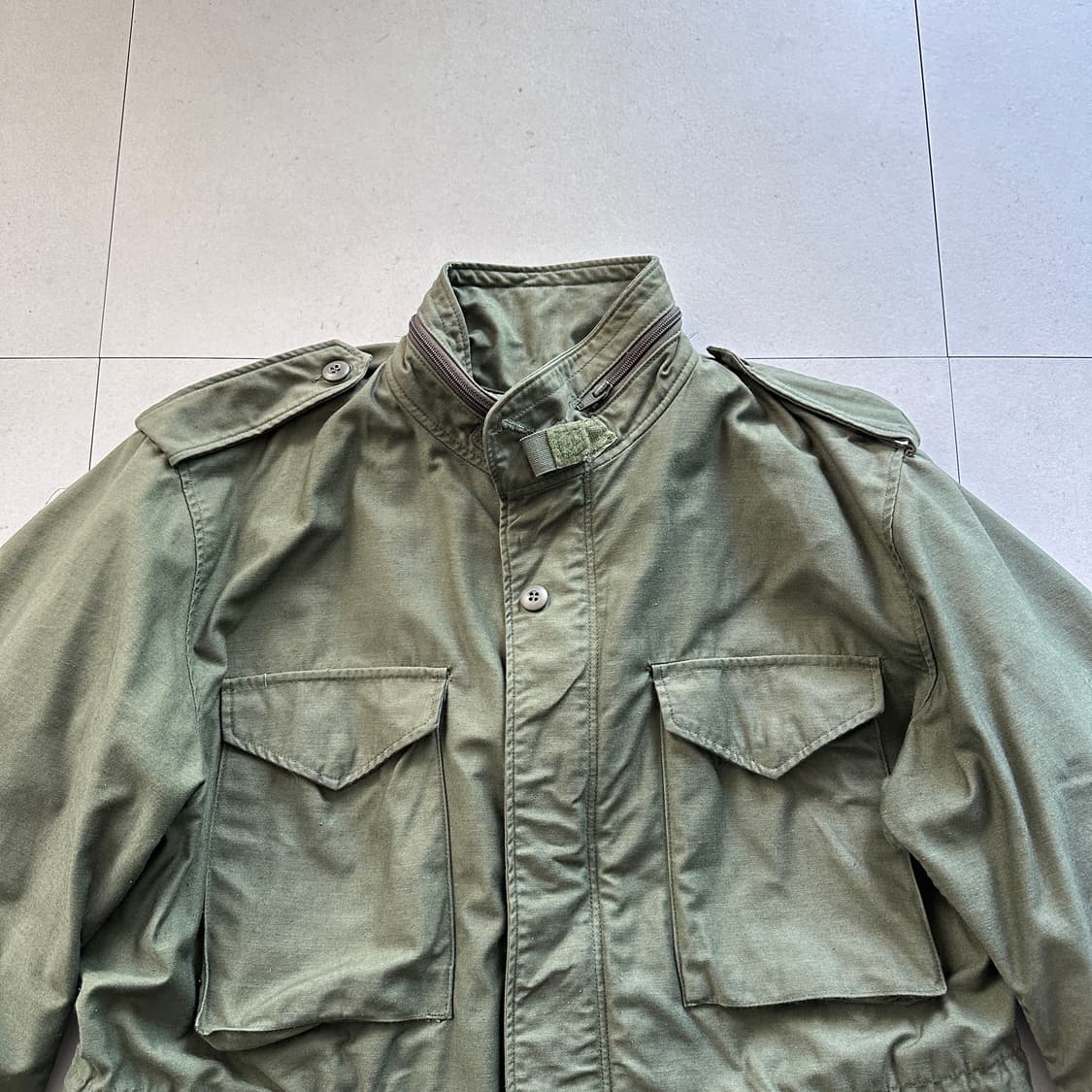 80s 미군 오리지널 M65 필드자켓 3세대 (라지)  상품이미지2