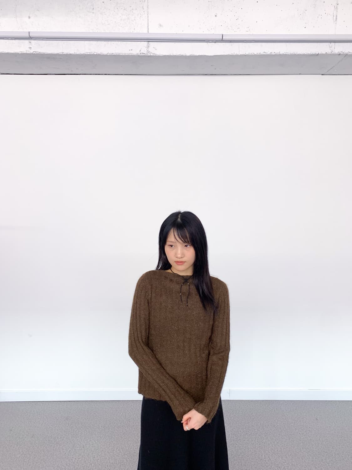 JPN 모헤어 실크 혼방 니트 85 상품이미지2