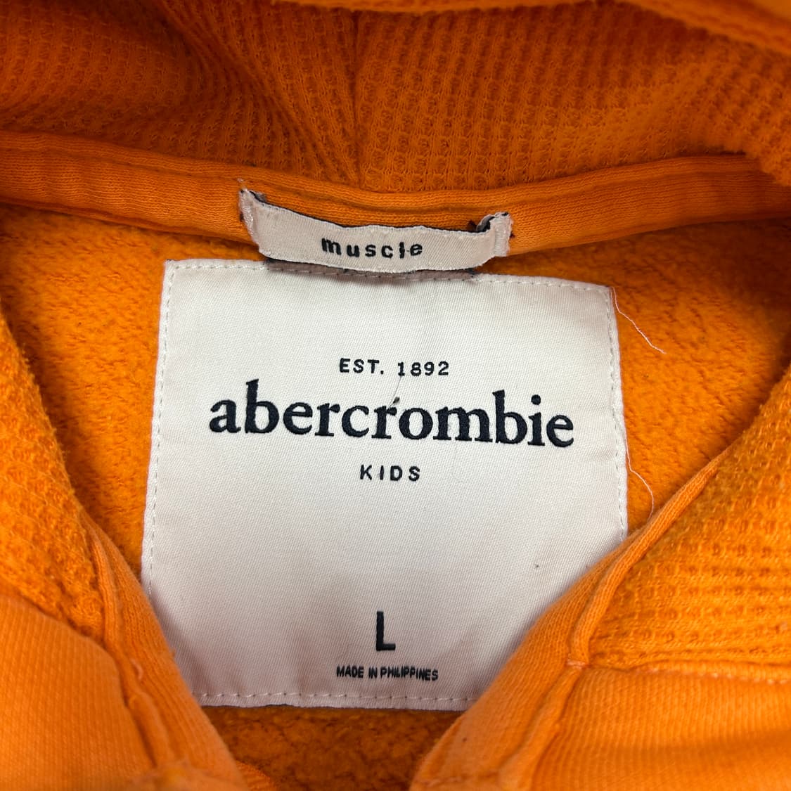 아베크롬비 오렌지 후드집업 상품이미지2