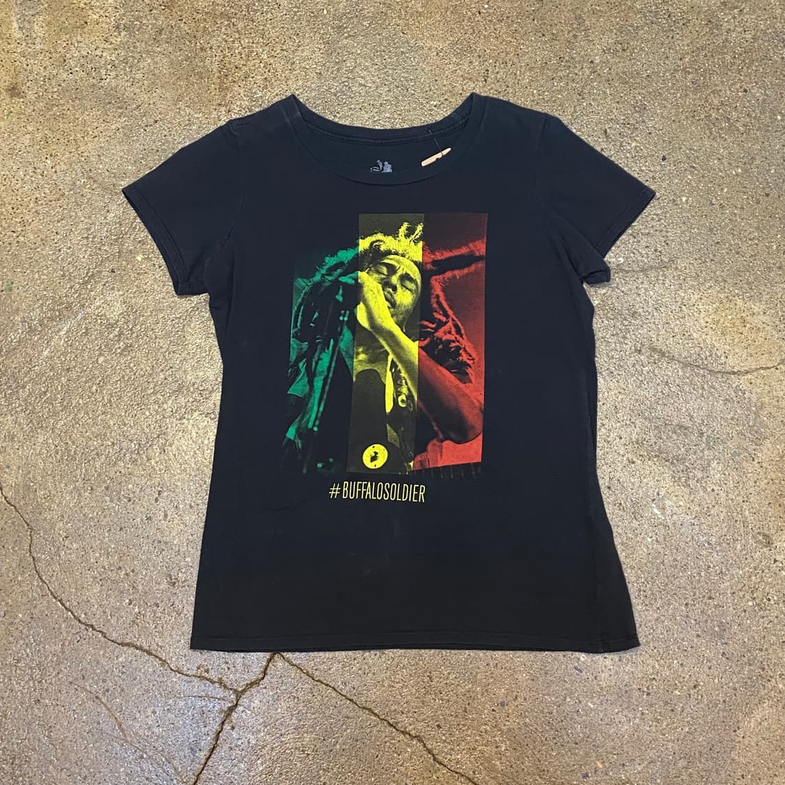 미국 빈티지 밥말리 프린팅 락티셔츠 반팔티 상품이미지1