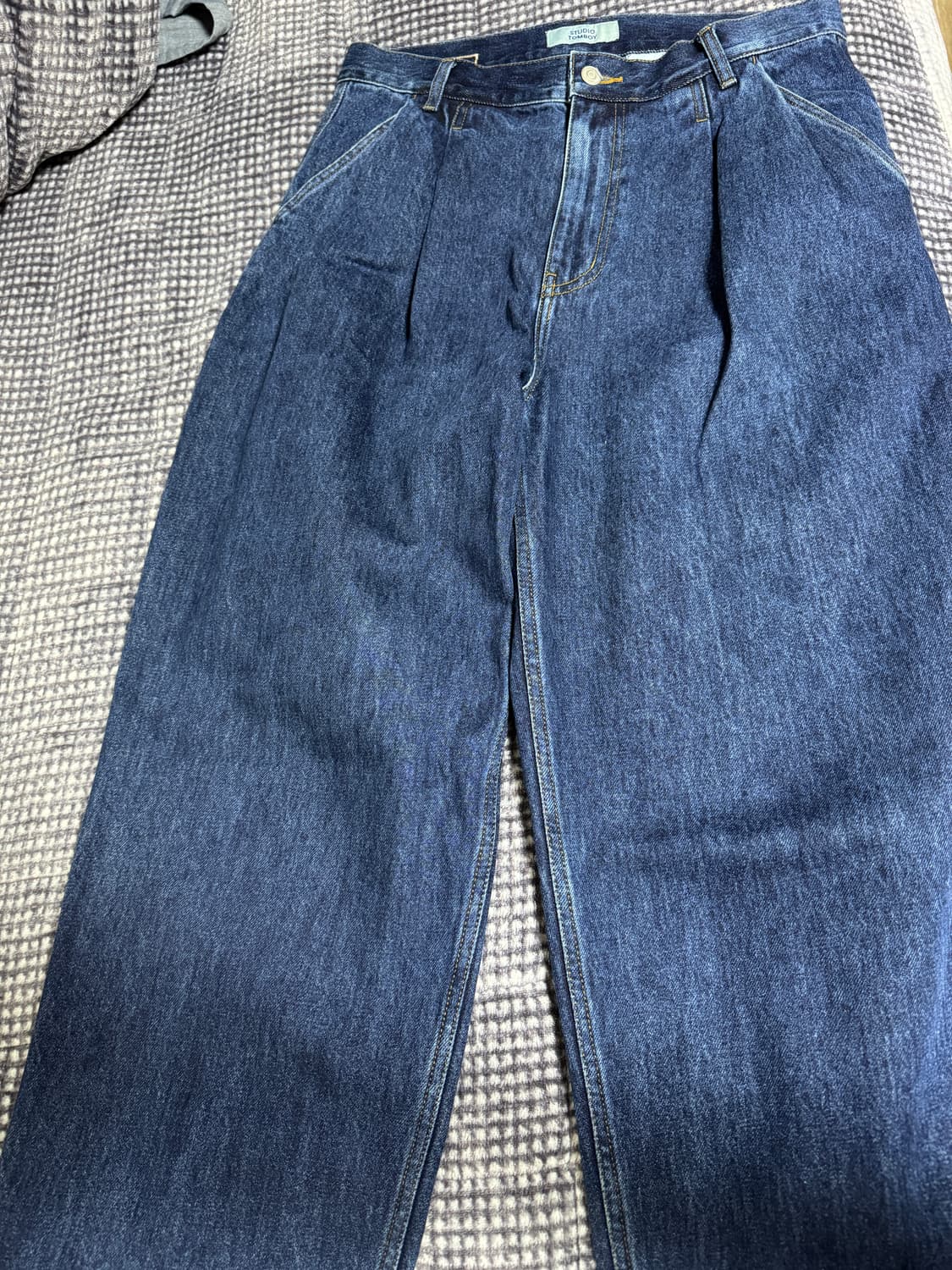 [32] 스튜디오 톰보이 남성 청바지 인디고 블루 상품이미지1