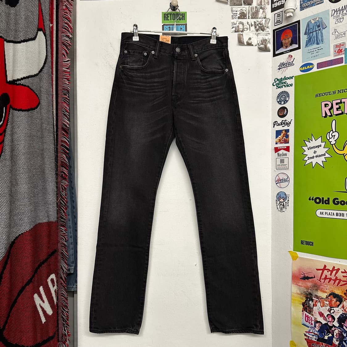 00's 리바이스 501 흑청 상품이미지1
