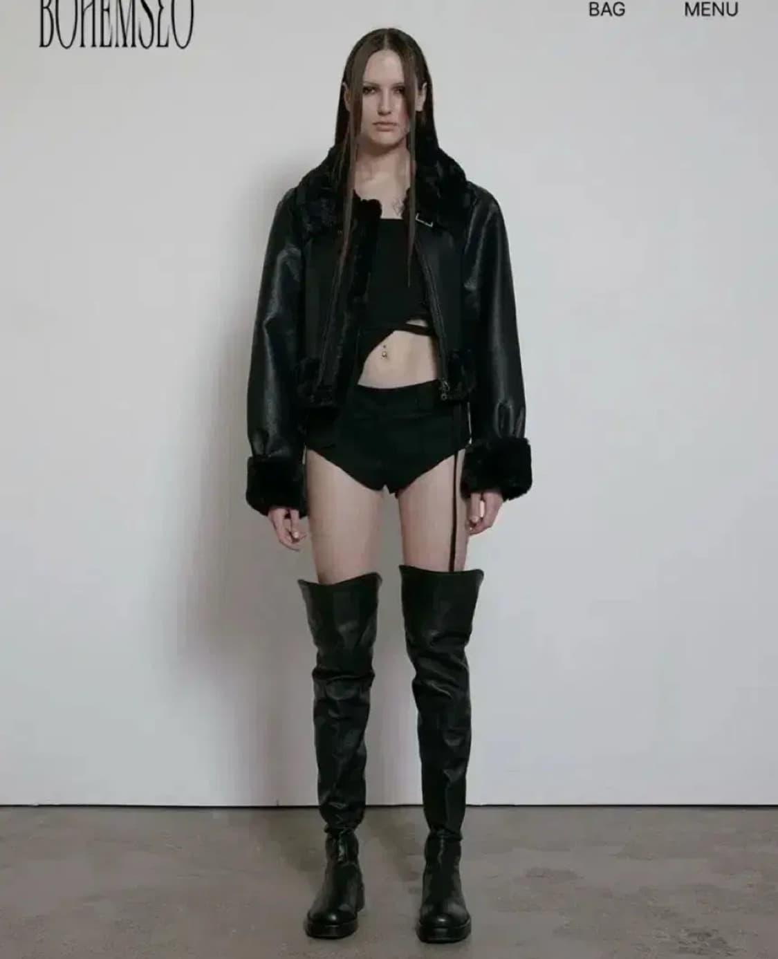 보헤미안서울 25FW 무스탕 상품이미지1