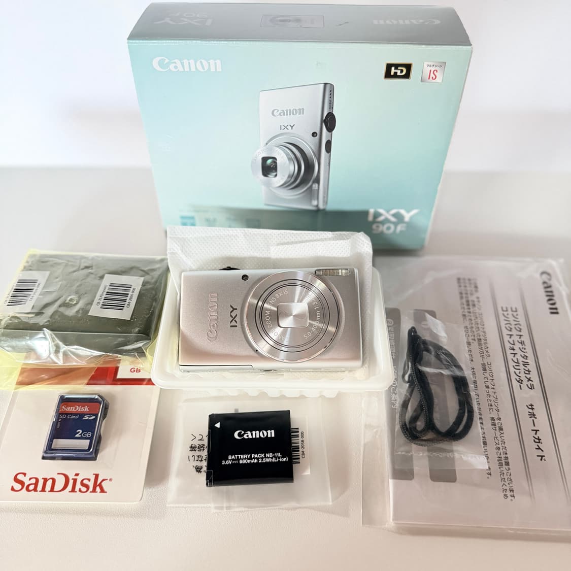 🤍키키 픽 수지디카 /미품 풀박스🤍캐논 ixy90f 익시90f 디카 상품이미지3