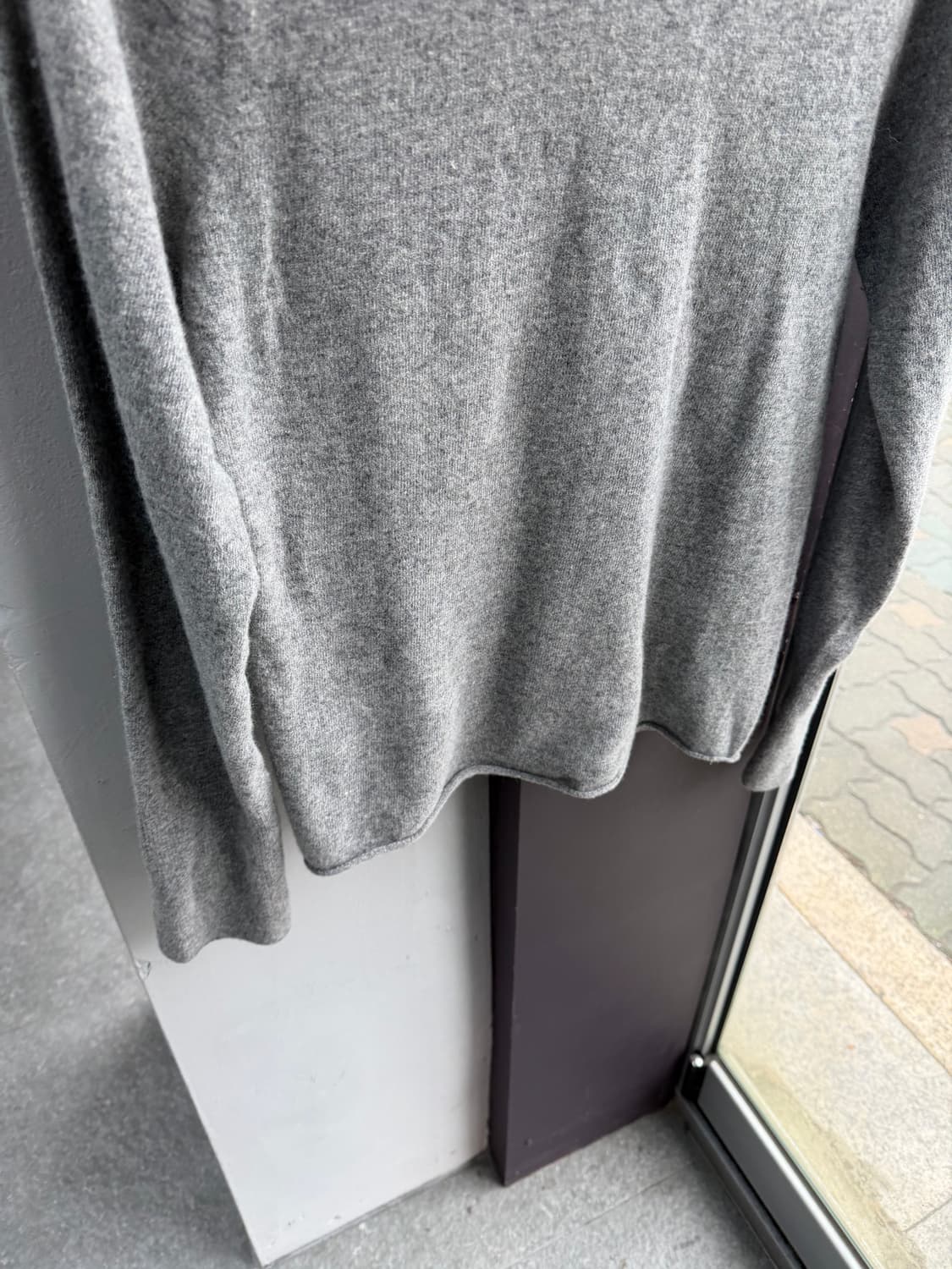 에토스 캐시미어 블랜딩 하이넥 니트 상품이미지8