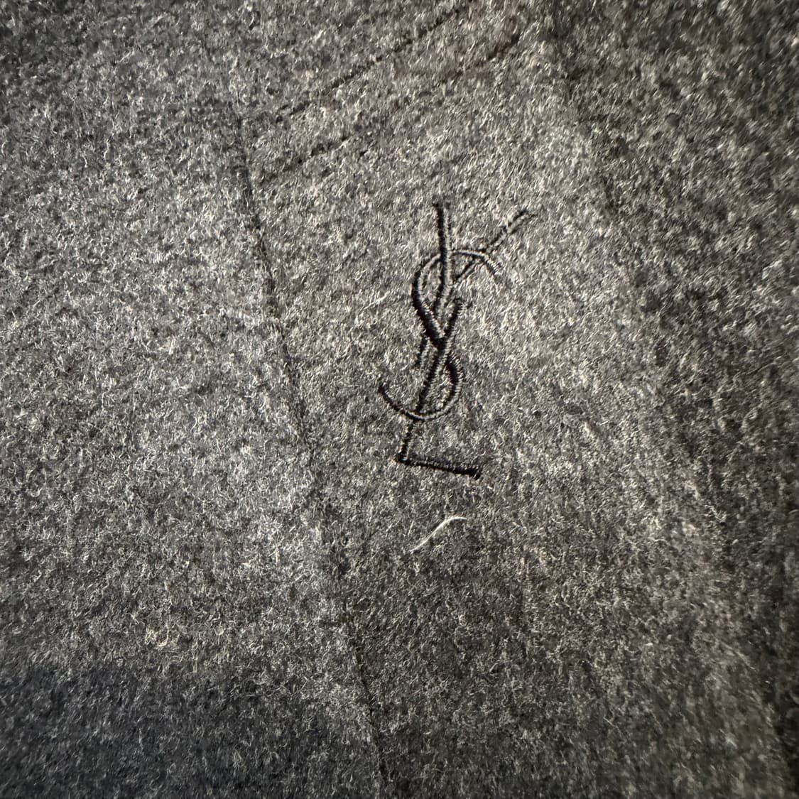 YSL 입생로랑 딥그레이 발마칸 코트  상품이미지3