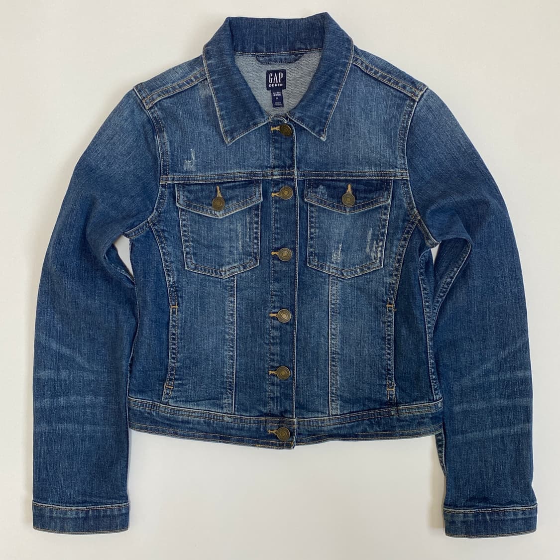 GAP DENIM "GAP FOR GOOD" 워싱 데님 자켓 상품이미지1