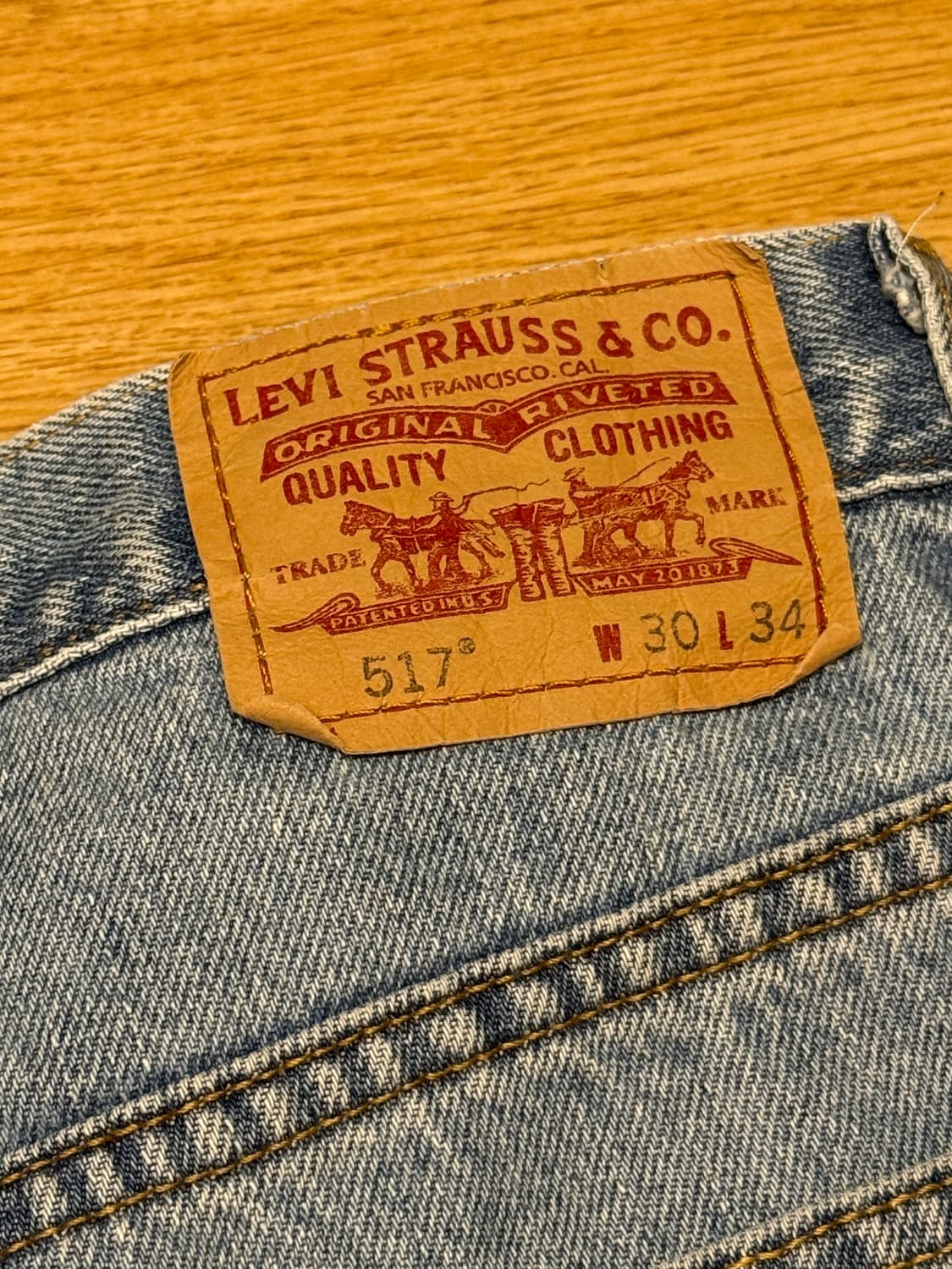 90s Levis 517 연청 슈퍼 빈티지 상품이미지2