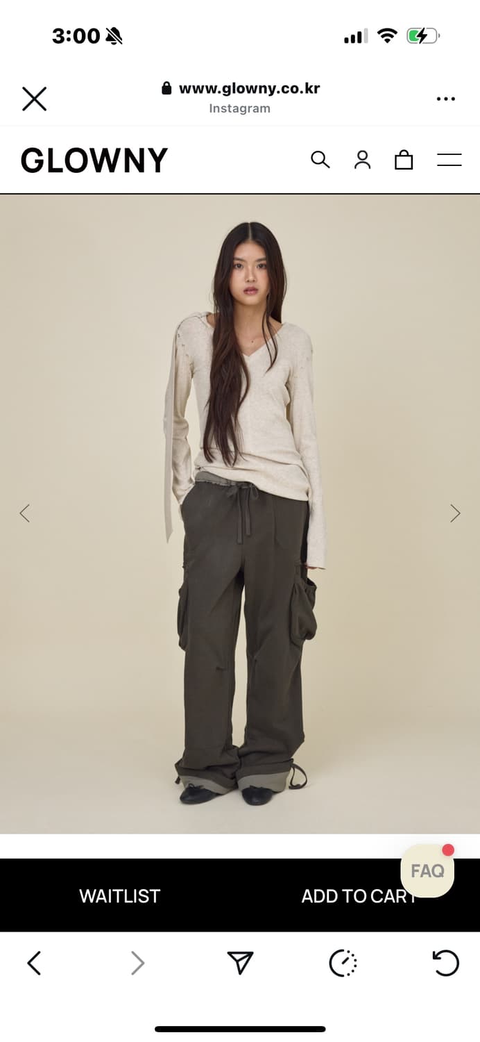 UTILITY CONTRAST TRIM JERSEY PANTS 상품이미지1