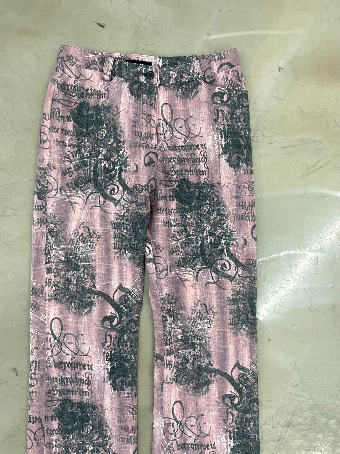 Lettering y2k pinterest pink pants 상품이미지2