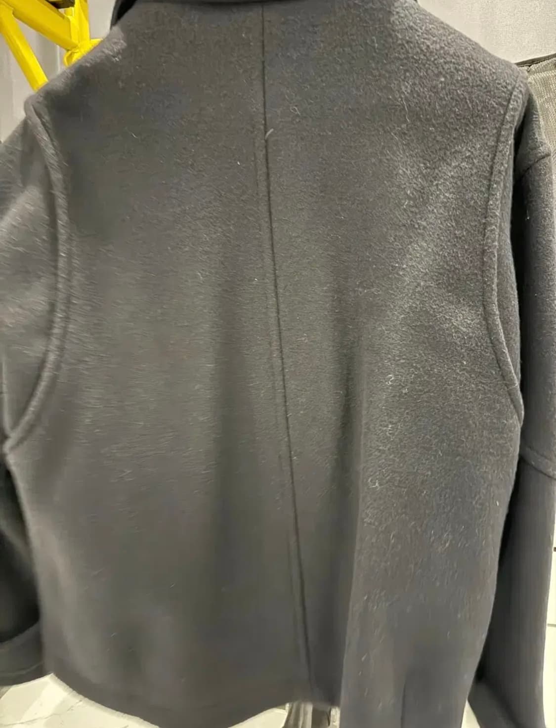 Non Blank 멜톤 울 라이더 하프 코트 M 상품이미지7