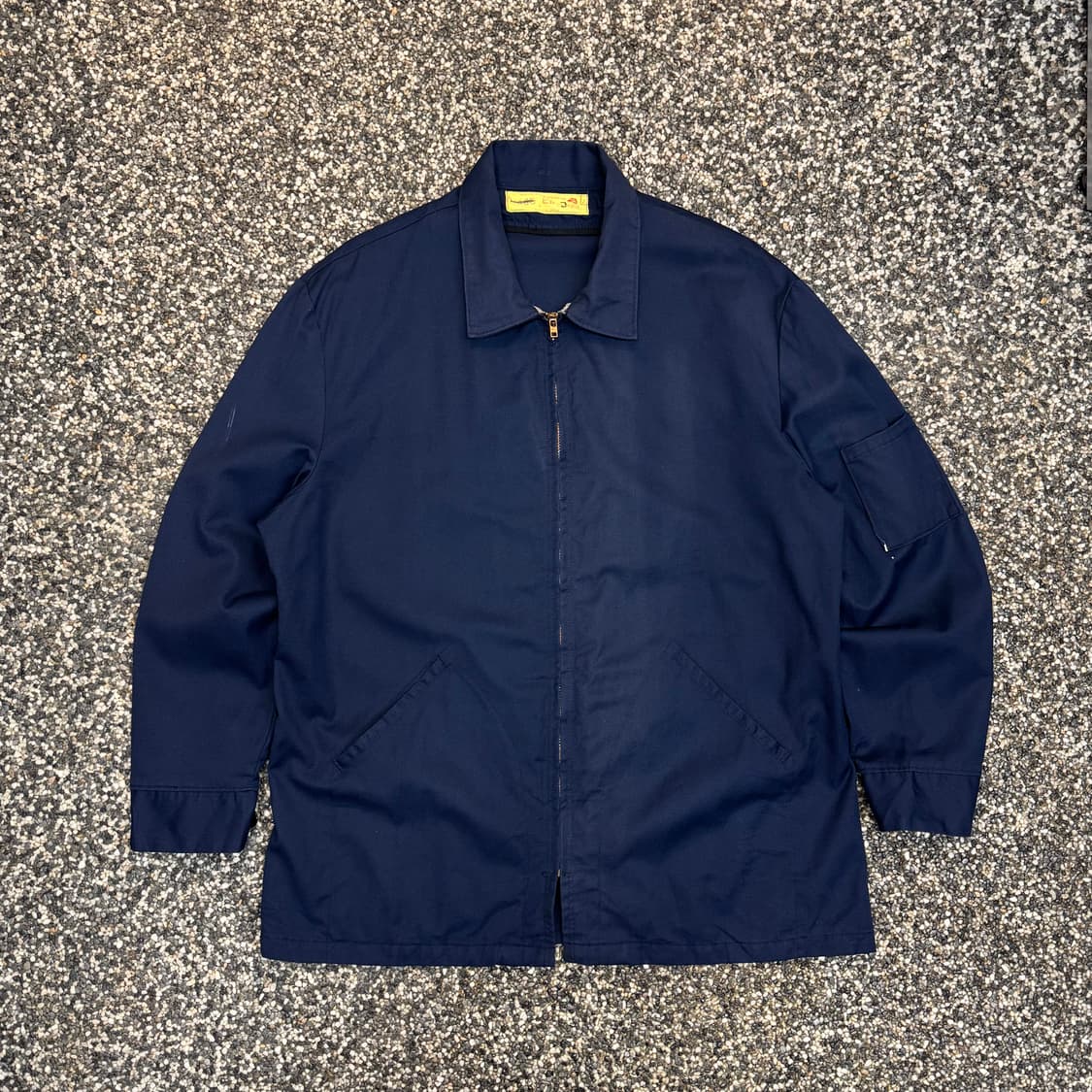 80s 레드캡 Red Kap 네이비 워크 자켓 made in USA  상품이미지1