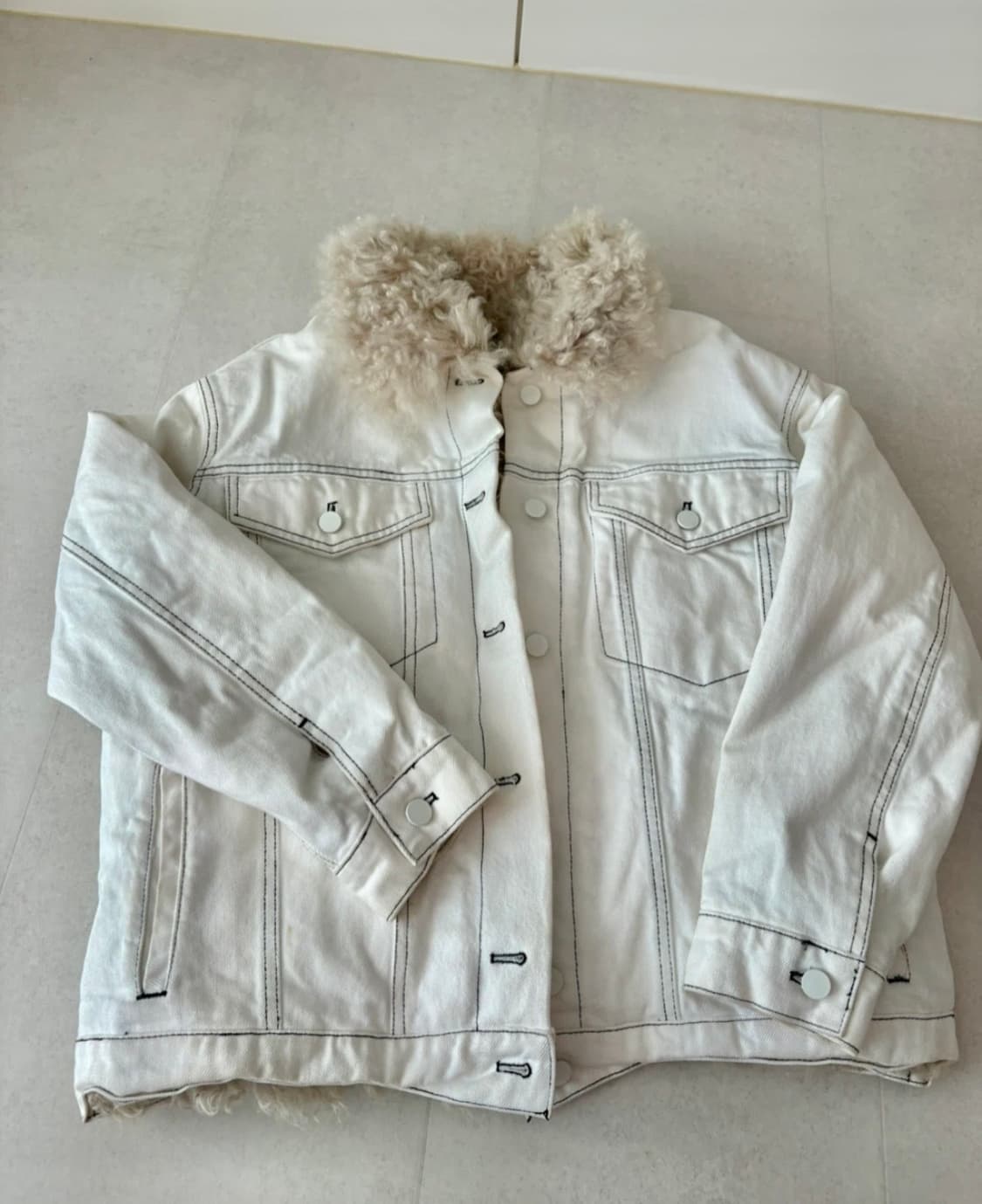 알렉산더왕 리얼 양털 자켓 상품이미지1