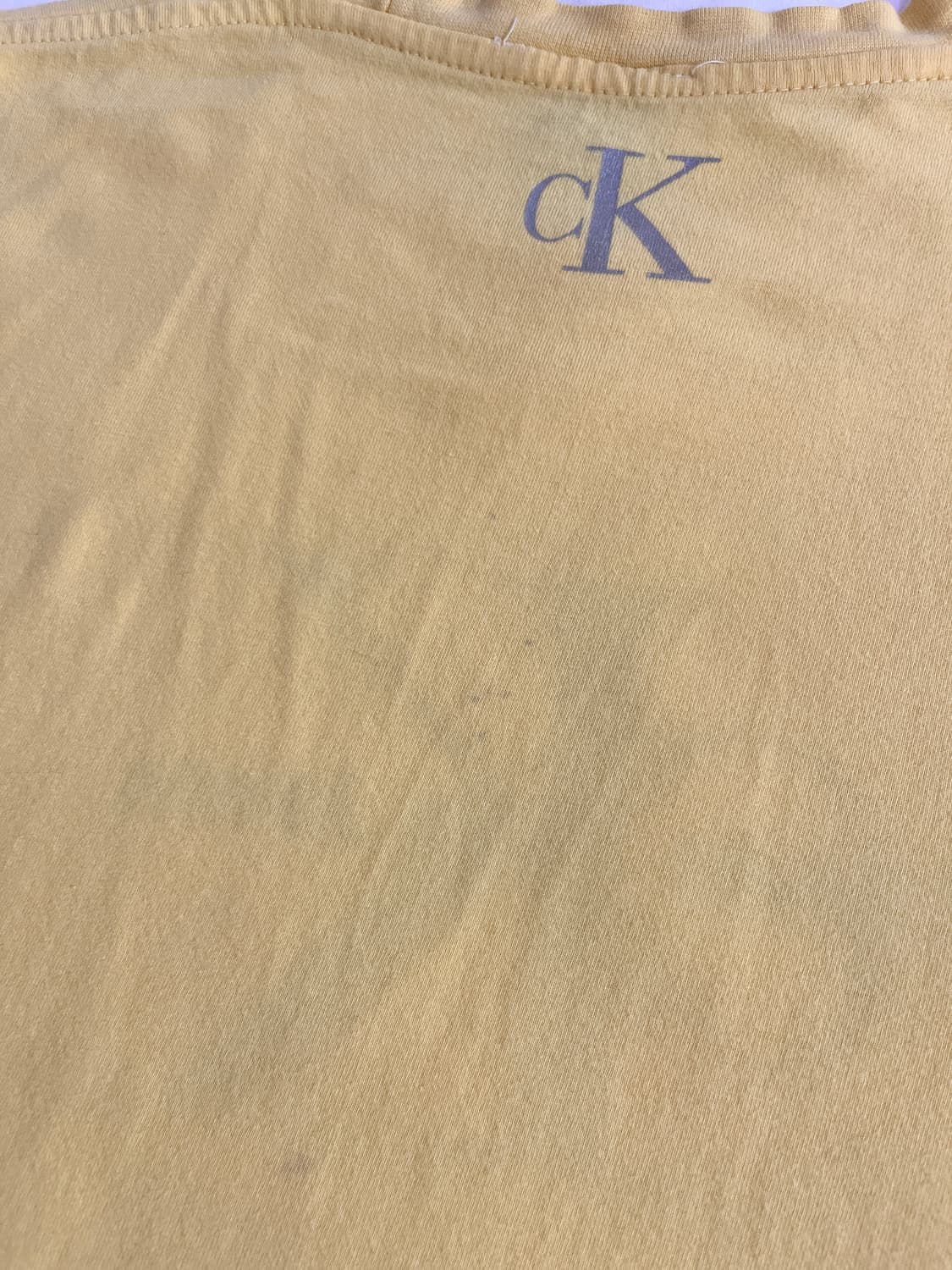 Calvin Klein Vintage yellow t-shirts 상품이미지6