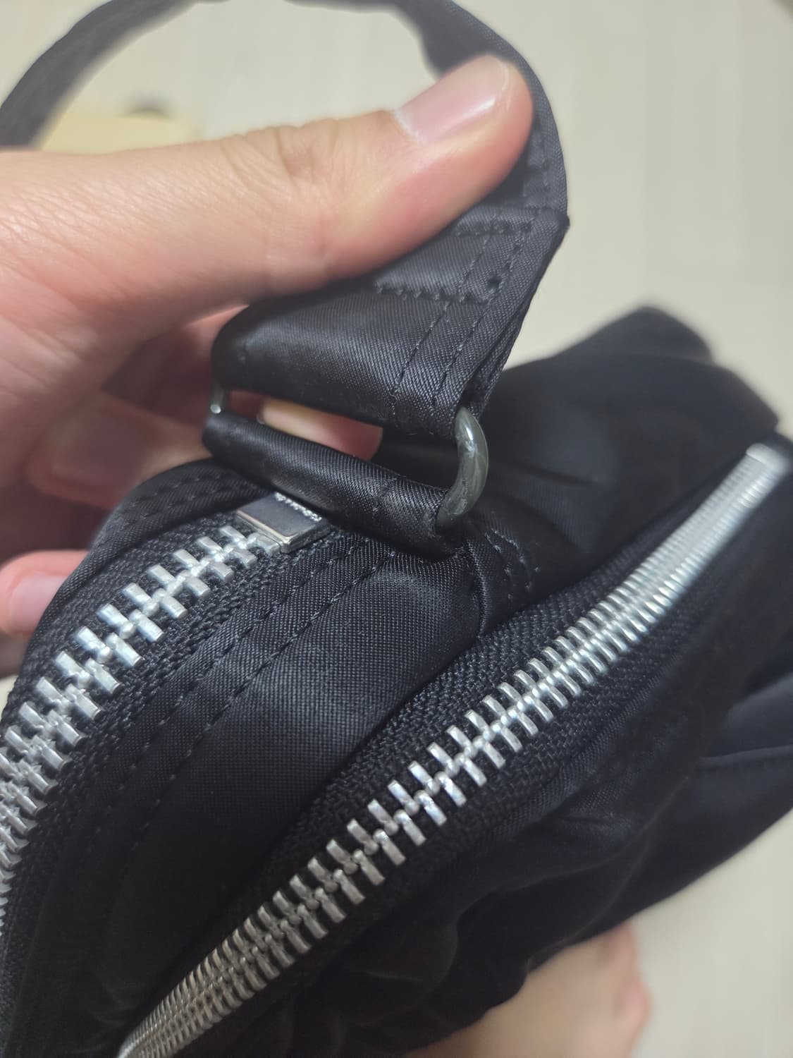 포터 올 뉴 탱커 슬링백 집 블랙 상품이미지3