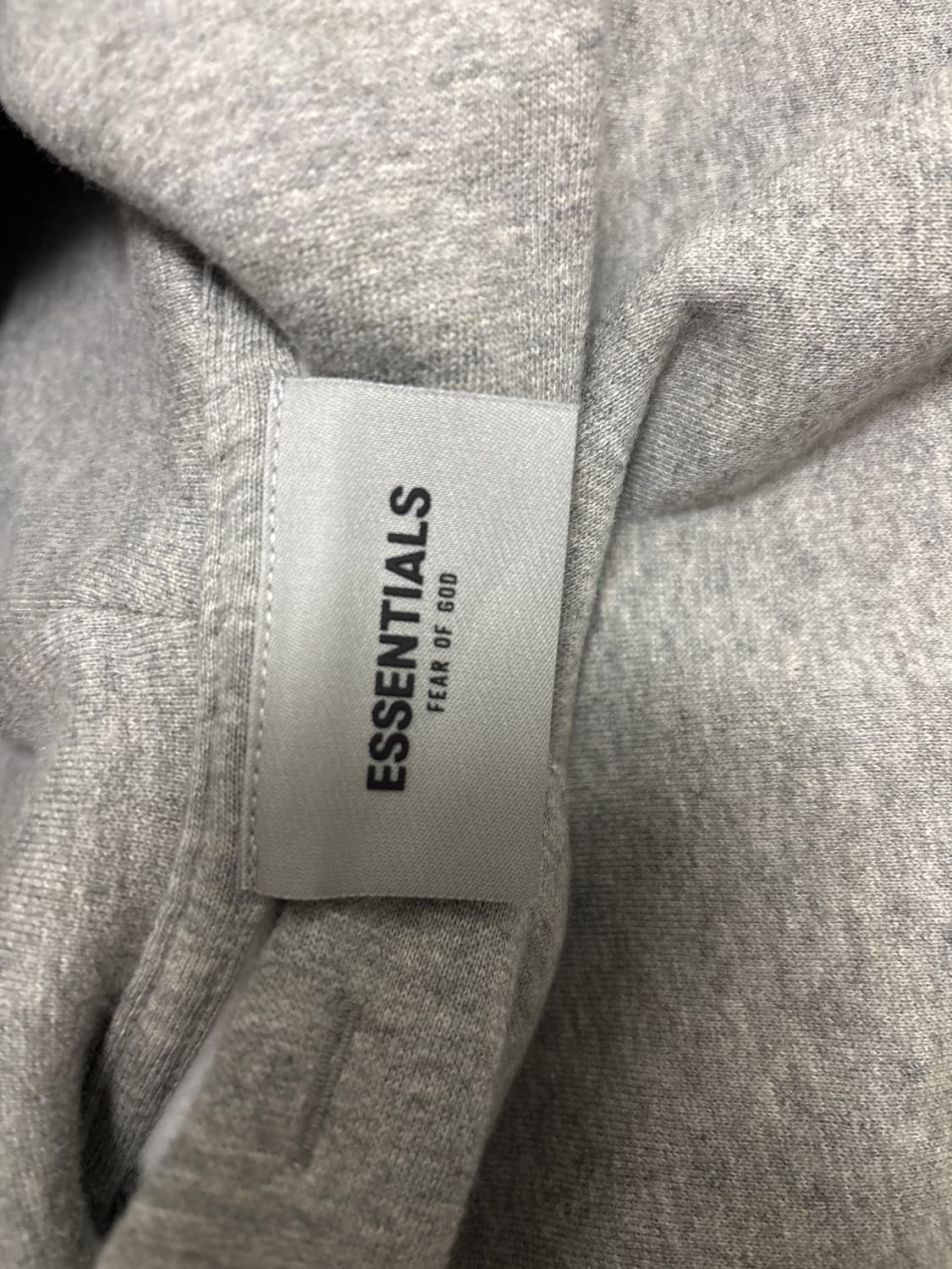 피어오브갓 에센셜 21FW 코어 컬렉션 후드 다크 헤더 오트밀 상품이미지5