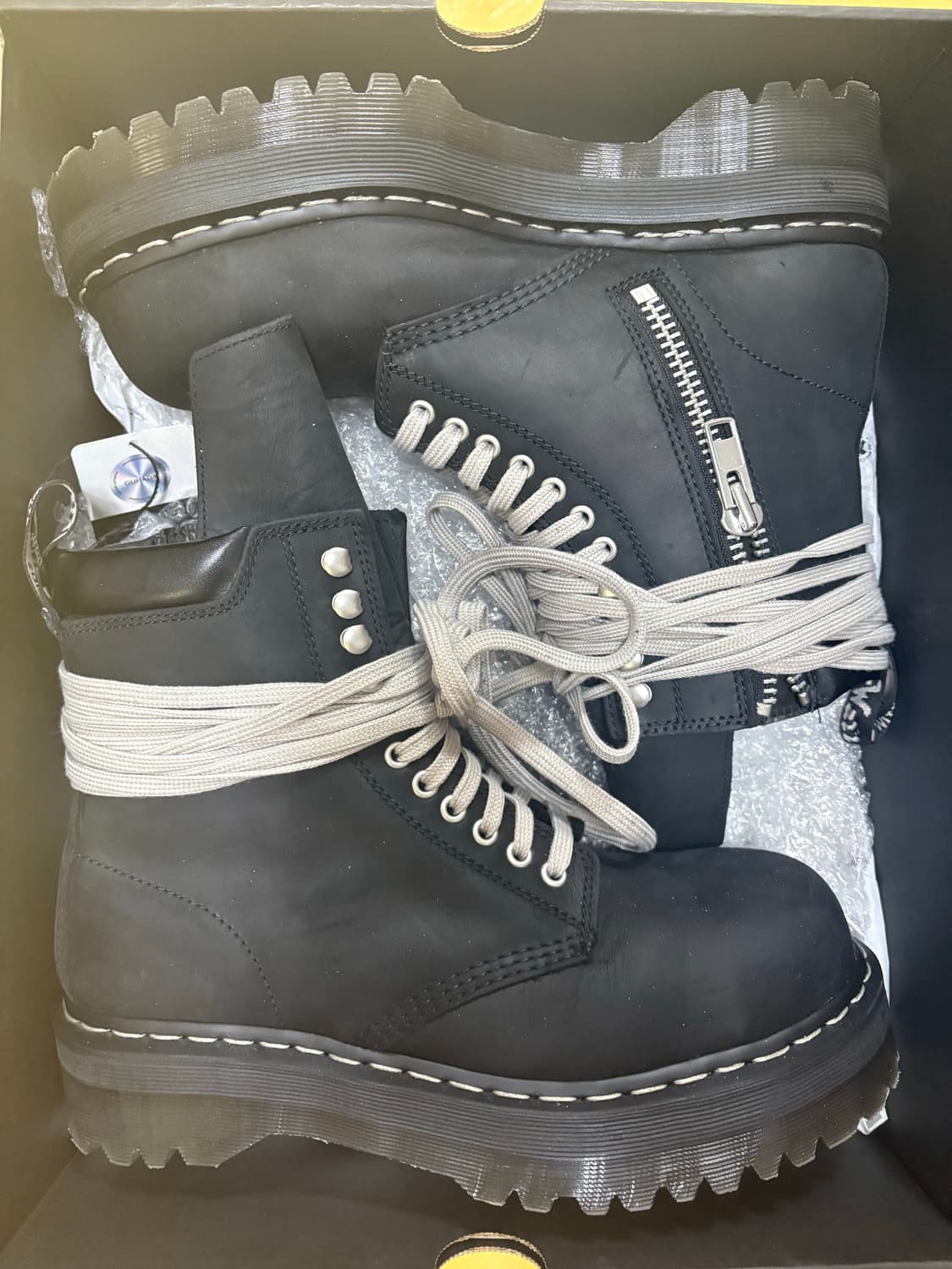 릭오웬스 닥터마틴 스틸토  uk9 (280) 상품이미지1