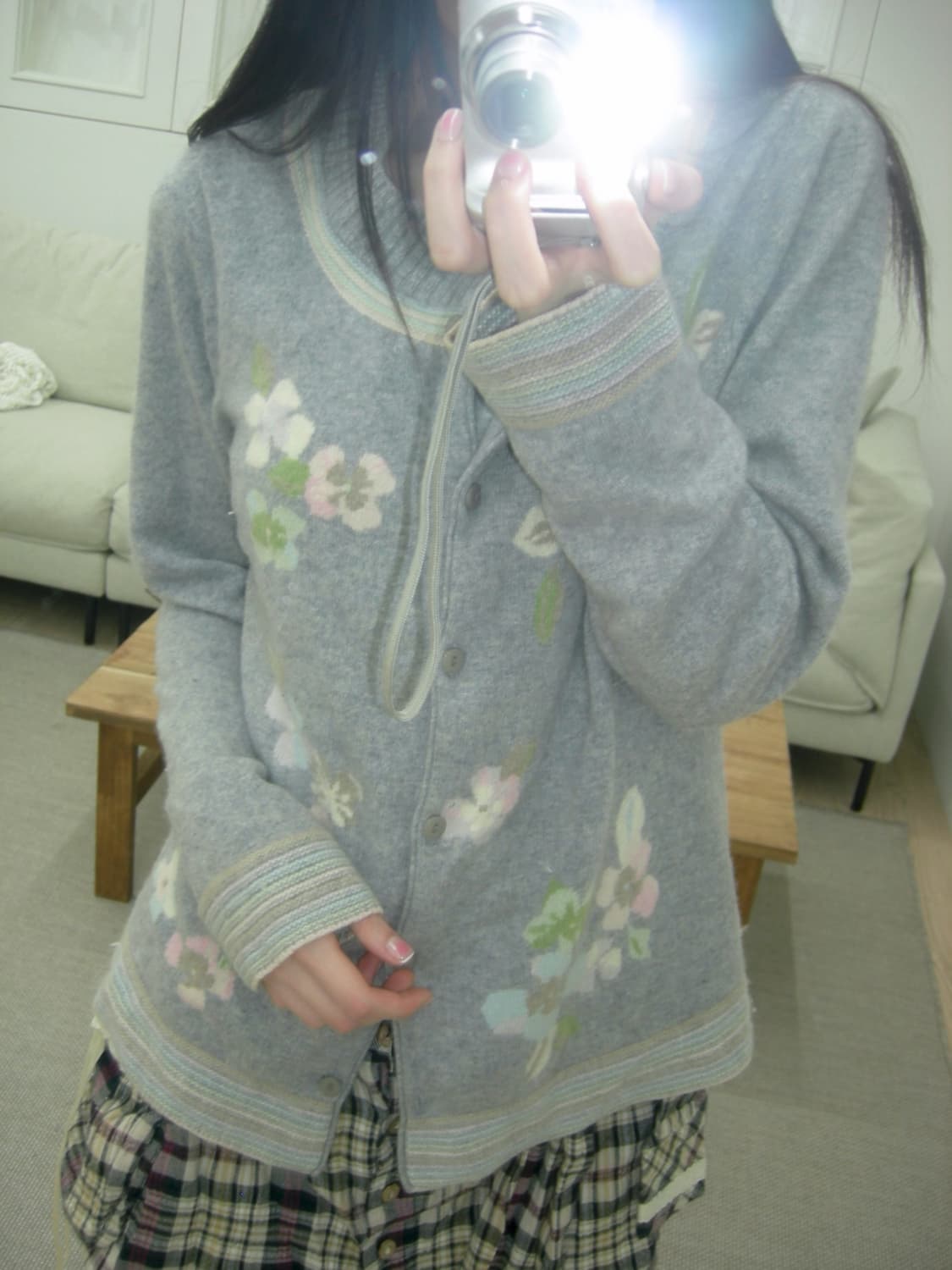 vintage cardigan 상품이미지1