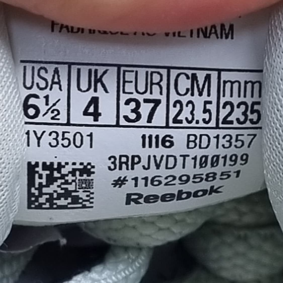 리복 헥사라이트 여성운동화235 상품이미지6