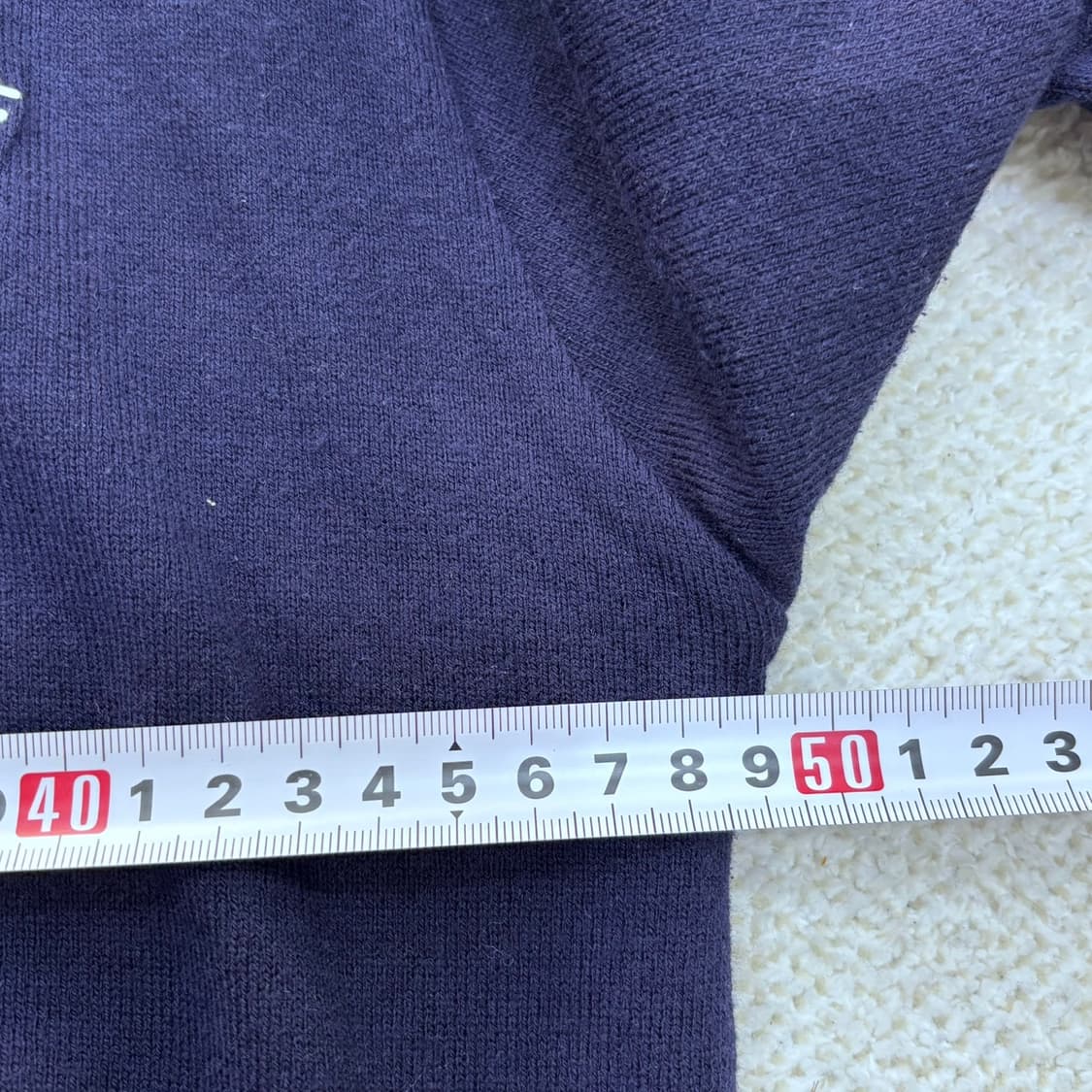 실측확인 타이틀리스트 브이넥 니트 0320E 상품이미지6