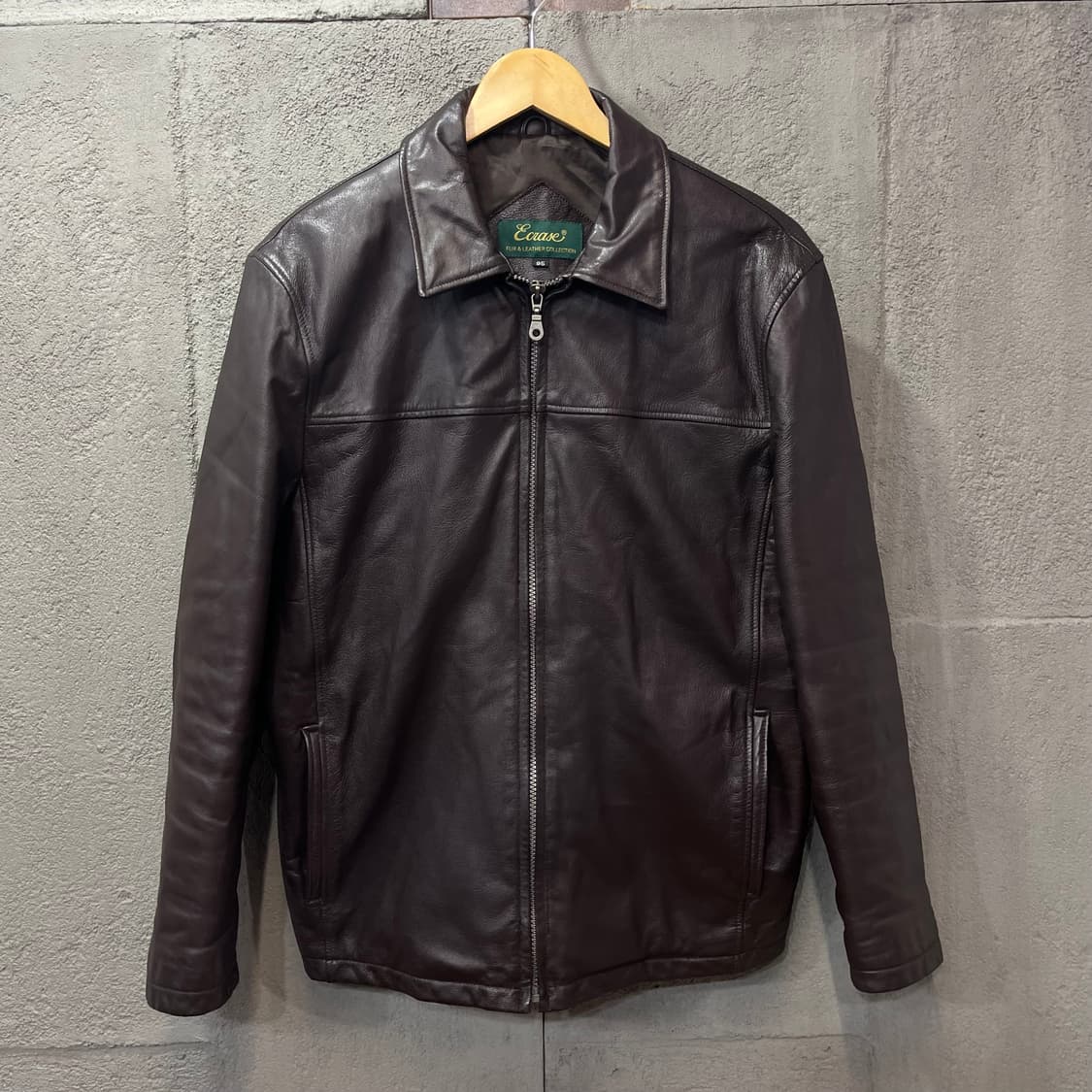 빈티지 Ecrase 산양 가죽 자켓 상품이미지2