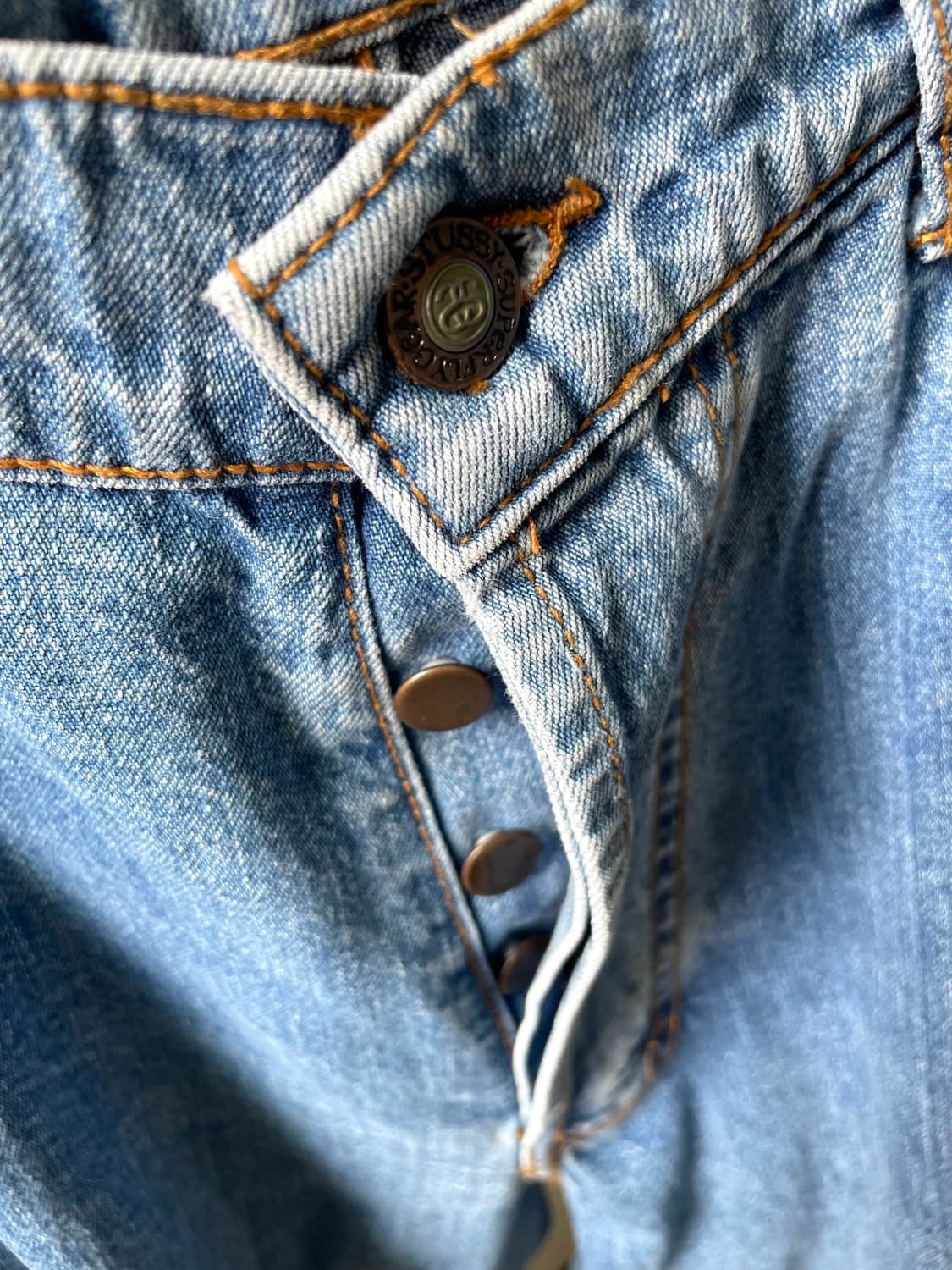 80s 올드 스투시 데님 팬츠 상품이미지4