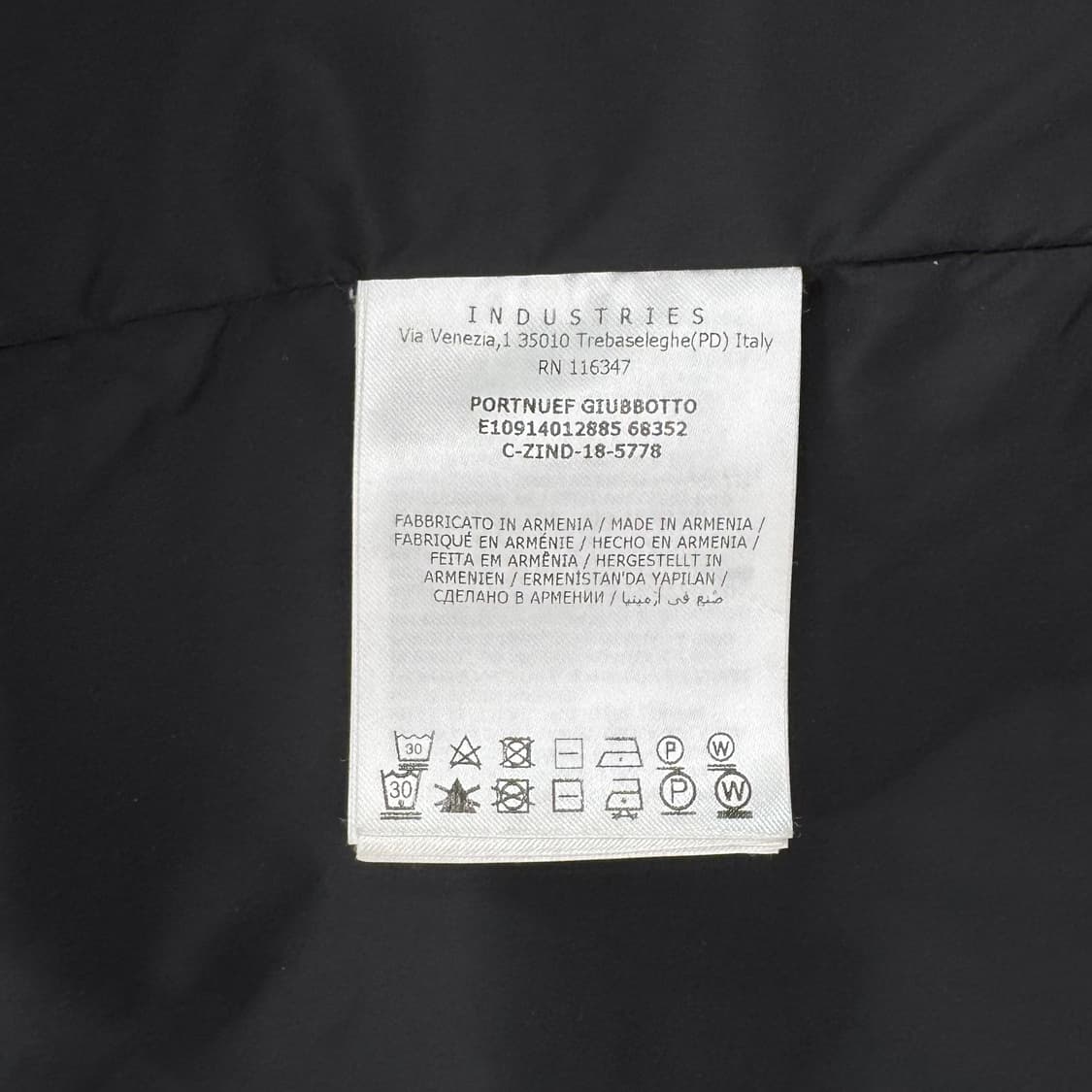 [4사이즈] 몽클레어 바람막이 집업 자켓 블랙 상품이미지8