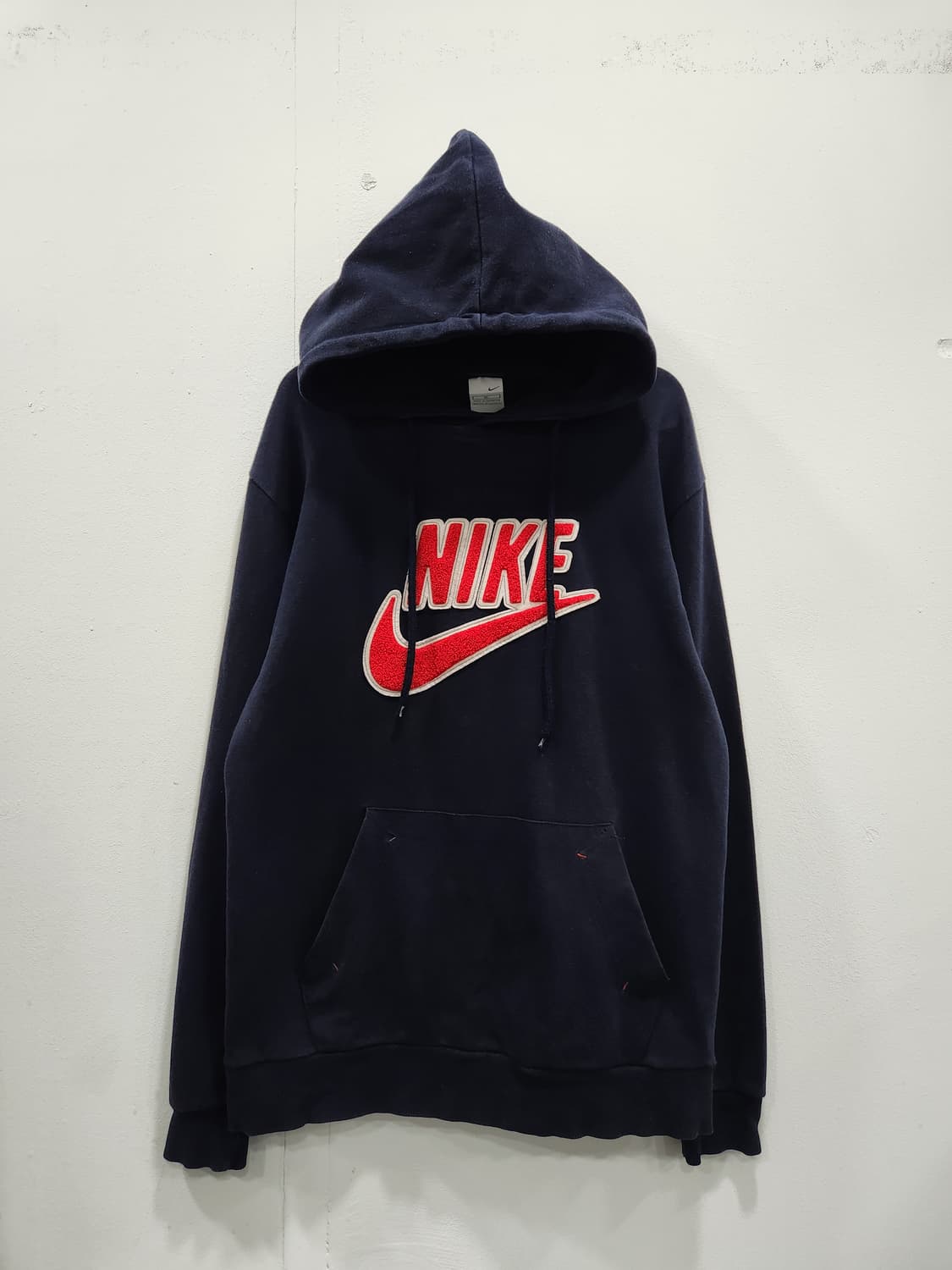 나이키 빅로고 후드티 네이비 남성 100사이즈 상품이미지1