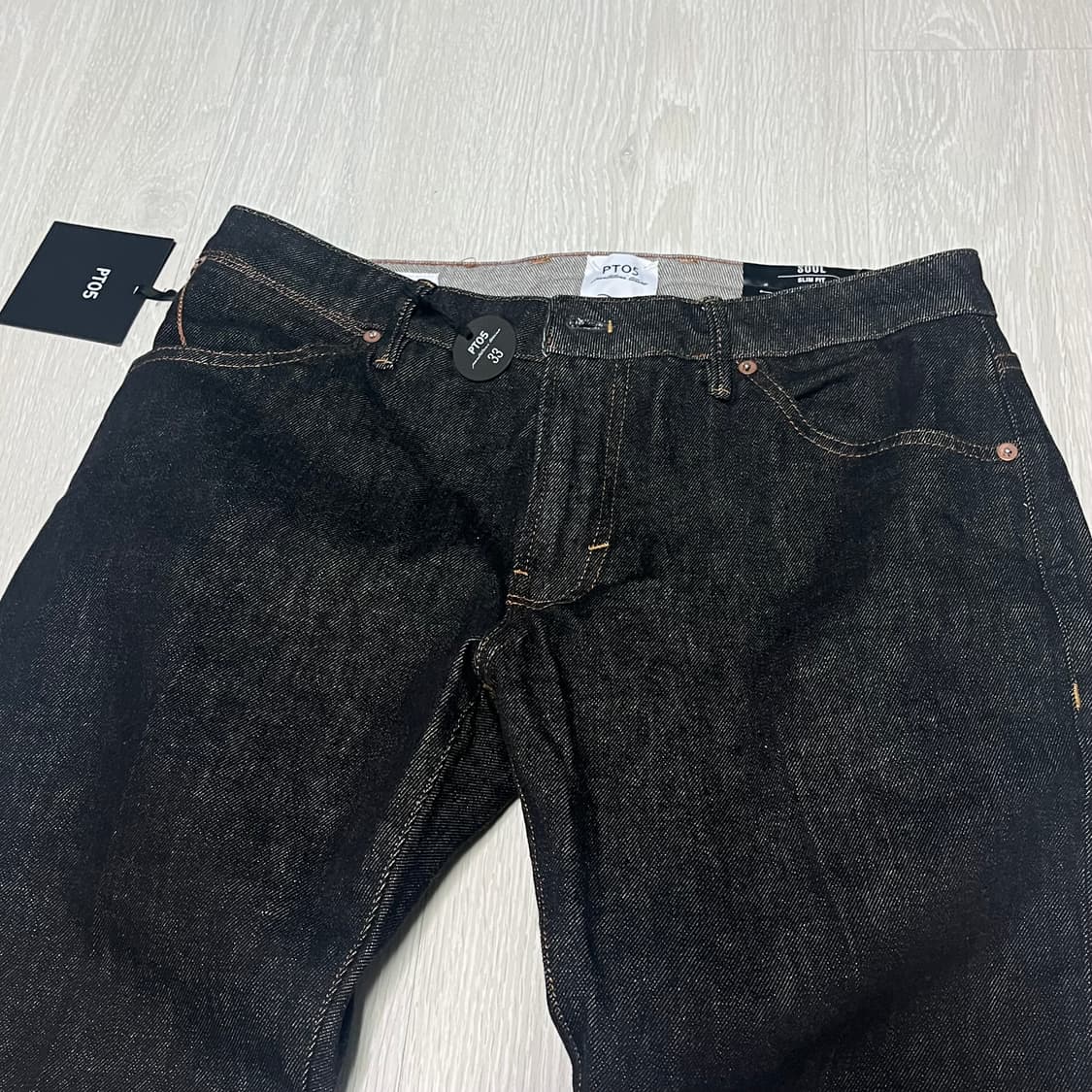 피티제로친퀘 [PT05] 소울 슬림 핏 생지 이태리 데님 상품이미지1