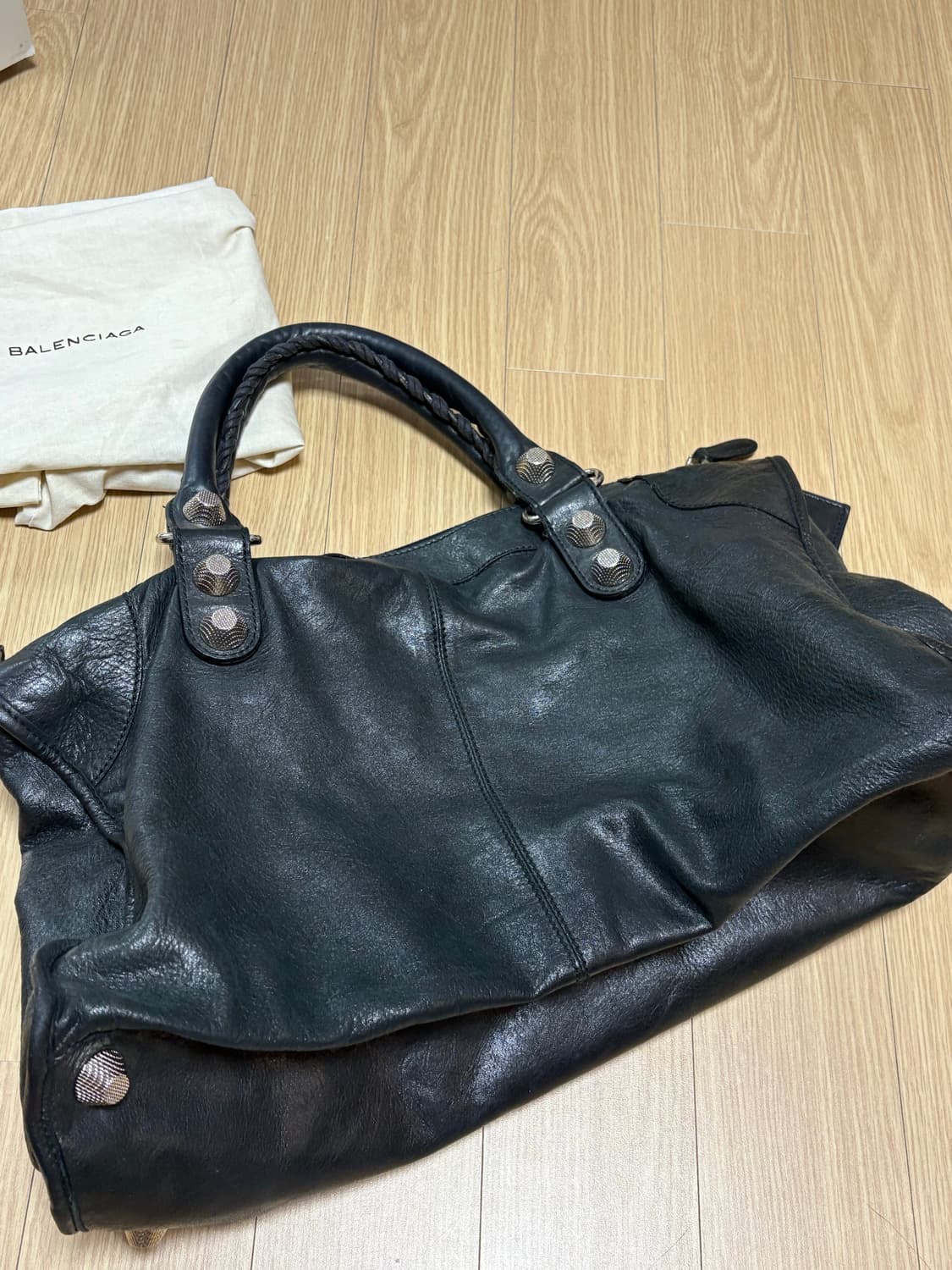 [정품] 발렌시아가 자이언트 시티 모터백 라지 상품이미지4