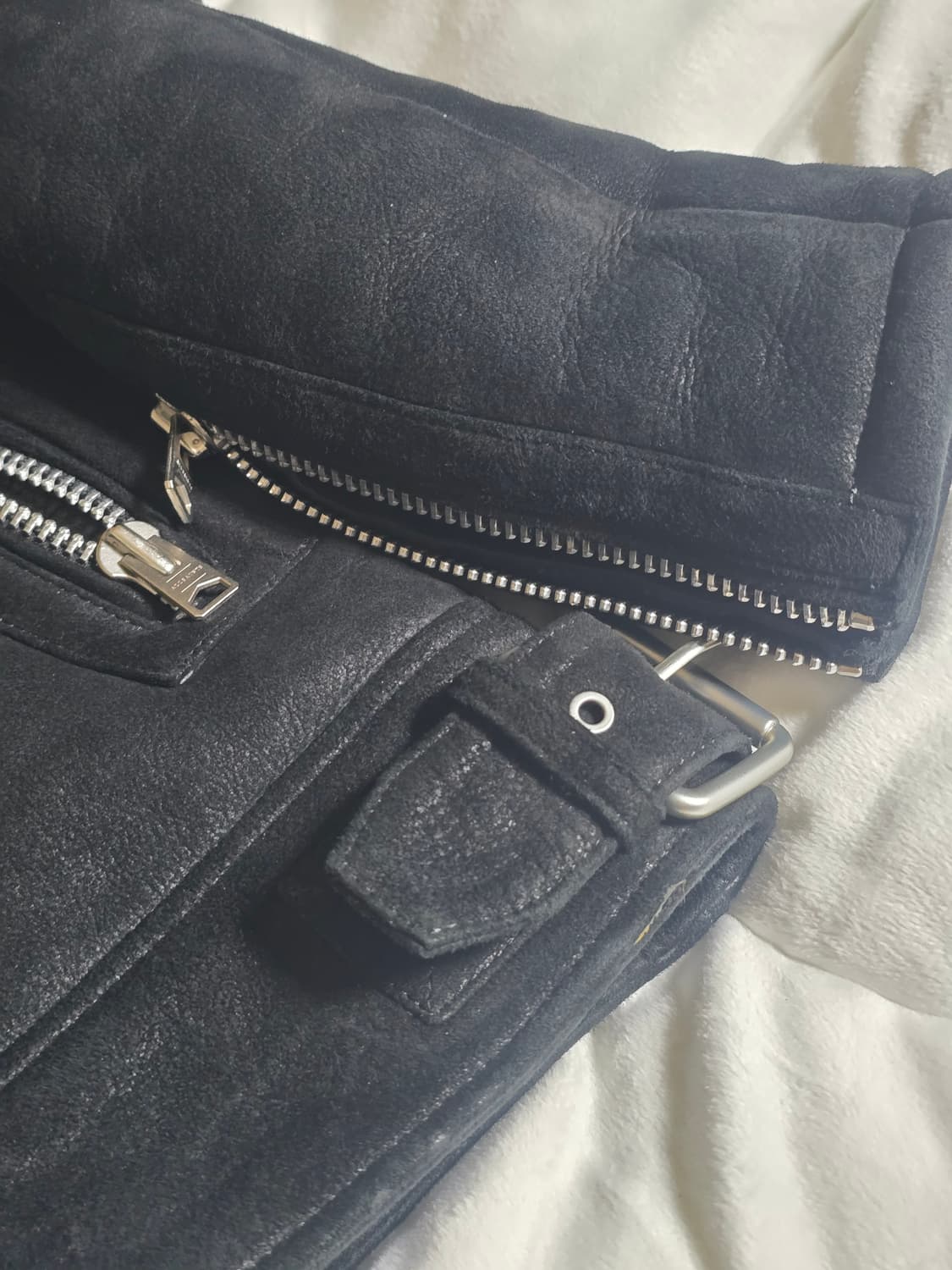 올세인츠 끝판왕 무스탕, 마이레스 시어링 자켓(100사이즈) 상품이미지9