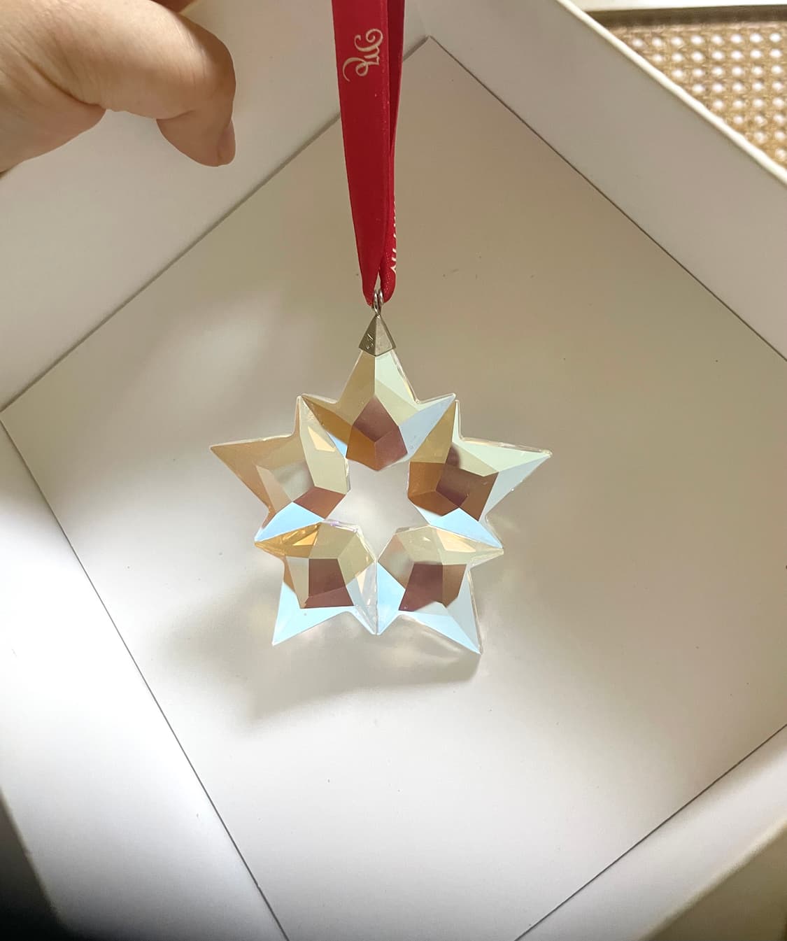 스와로브스키 7.5cm 오로라 오너먼트 장식품  상품이미지2