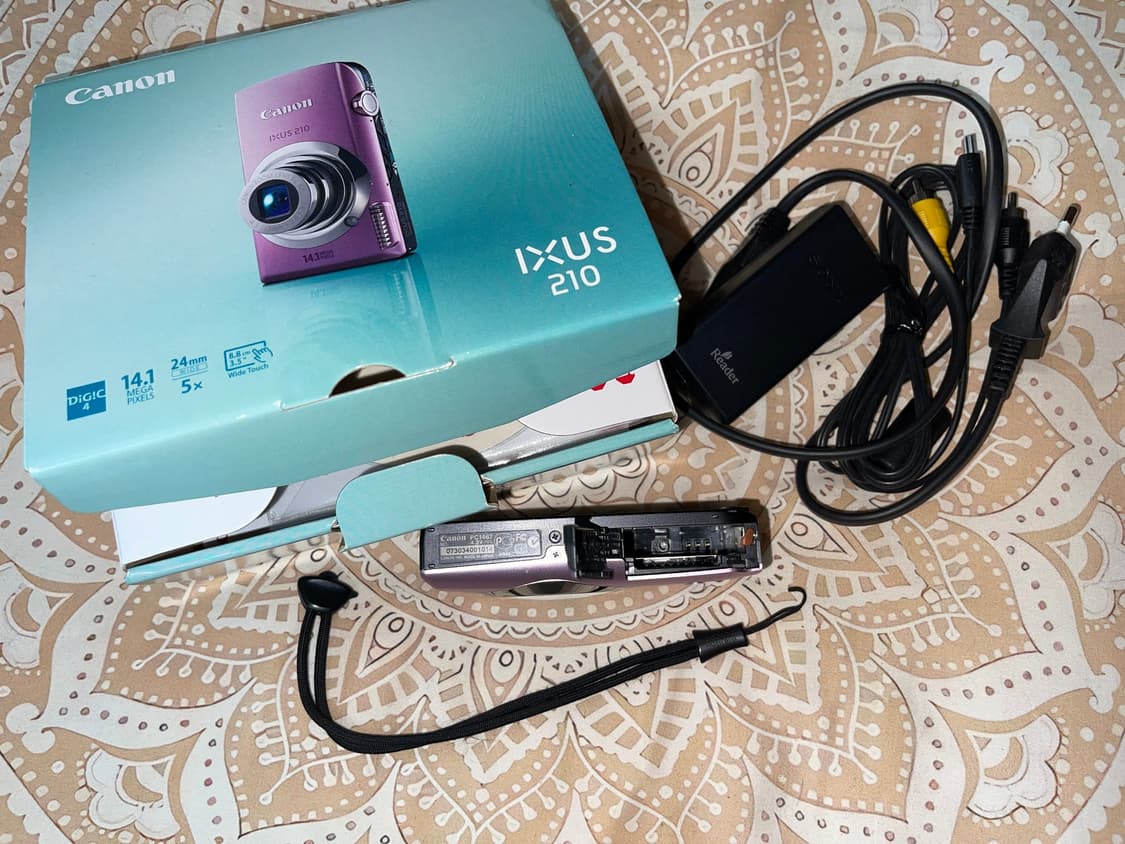 캐논 익서스 IXUS 210 핑크 (민트급) 상품이미지7