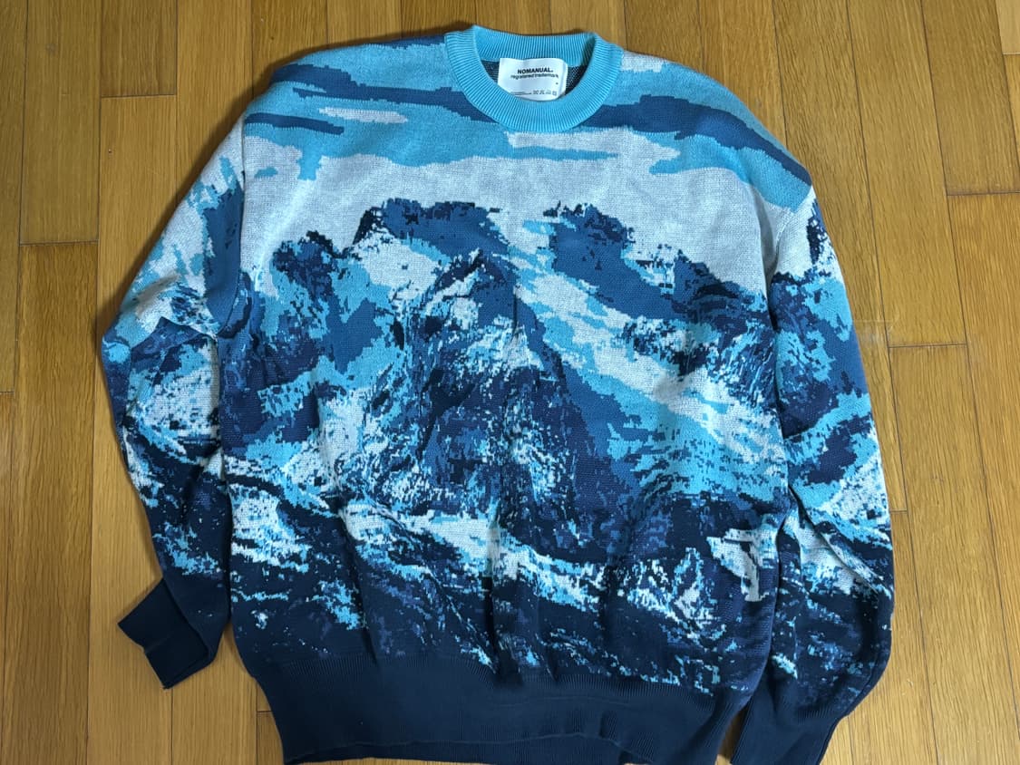 노매뉴얼 니트 M 상품이미지1