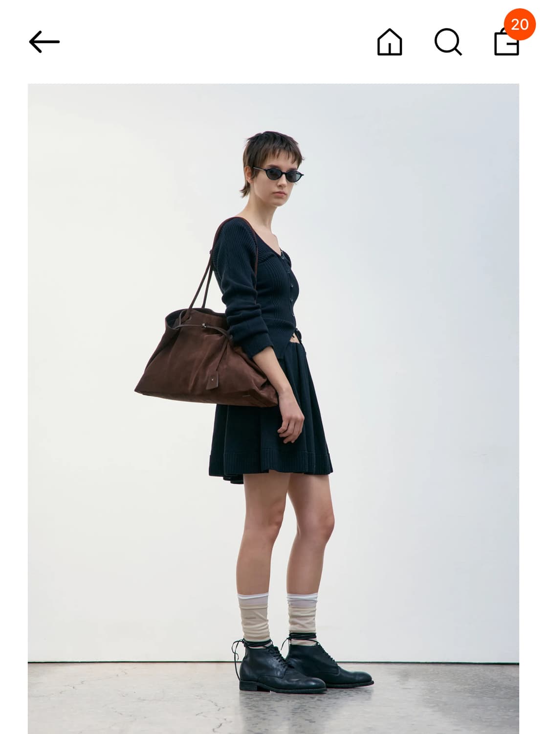 로우클래식 Haricot Bag (Brown) 상품이미지1