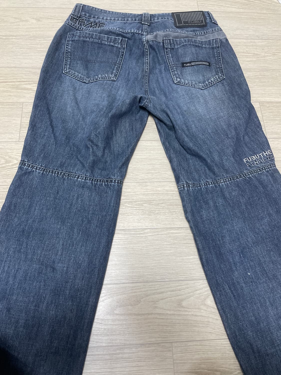 후부 올드스쿨 와이드팬츠 32 상품이미지2