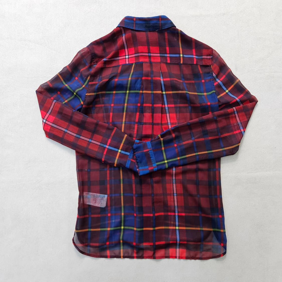 4 타미힐피거 여성 체크패턴 긴팔 셔츠 0313Y 상품이미지2