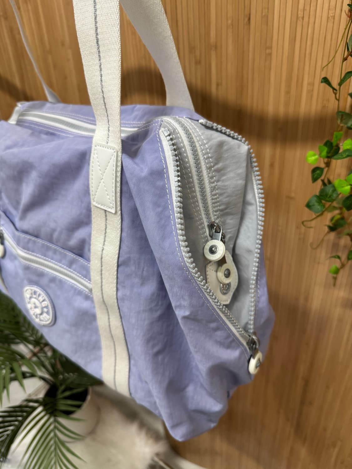 키플링 대장급 라벤더 아트 보스턴백 26L 상품이미지3