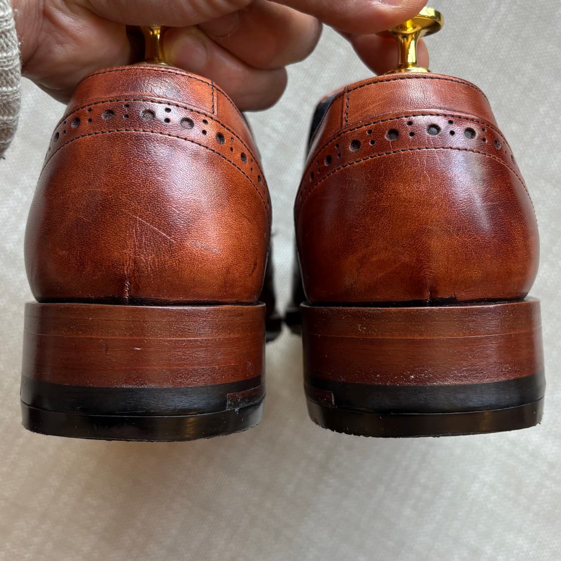 영국 BARKER BOURNE 로즈우드 브로그 슬립온 상품이미지4