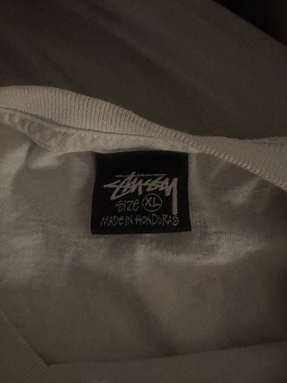 스투시 월드투어 롱슬리브 티셔츠 화이트 xl 상품이미지5