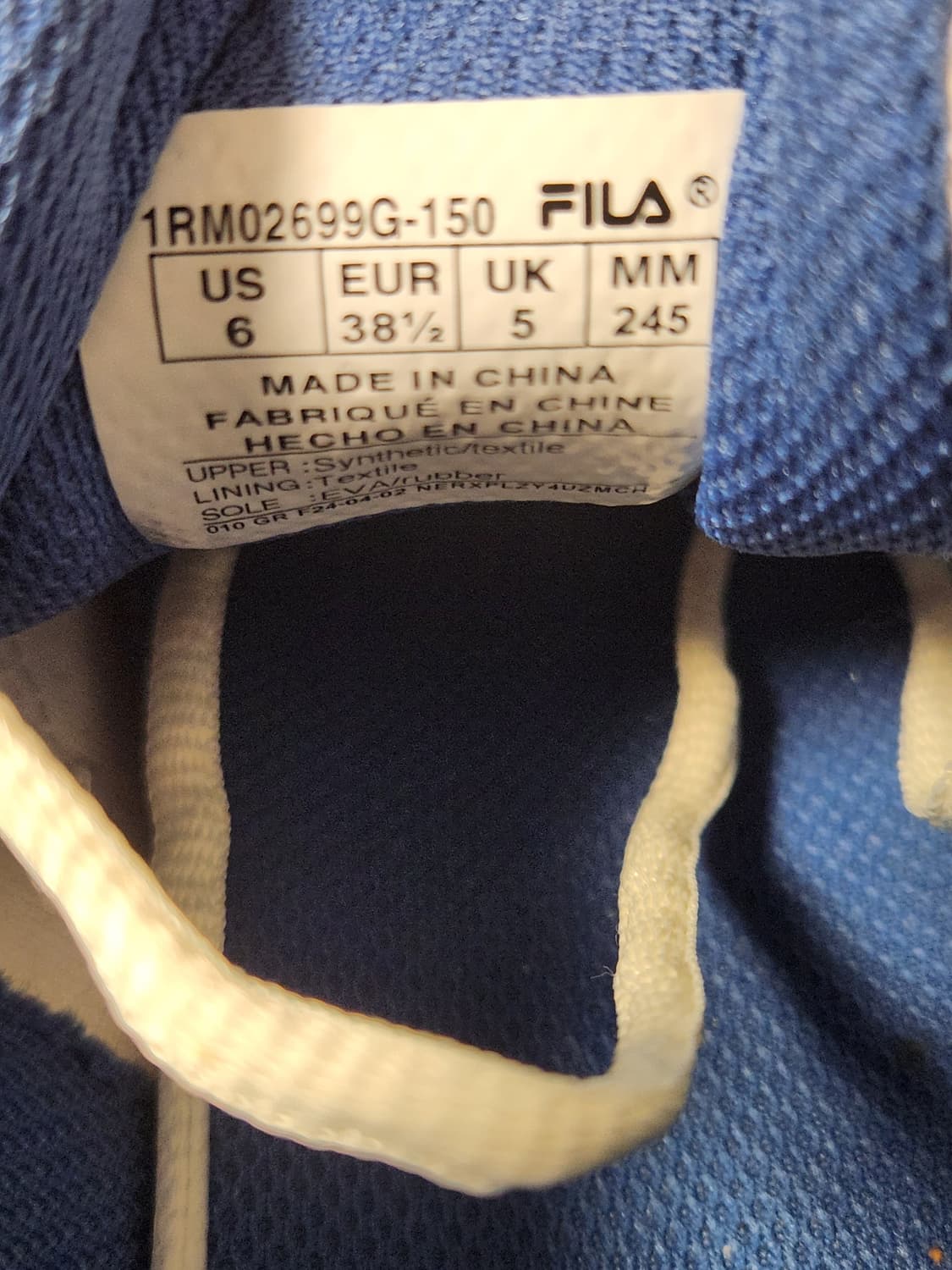 새상품급) 휠라 운동화 인터런 러닝화 사이즈245

러닝화/남녀공용/로우 상품이미지10